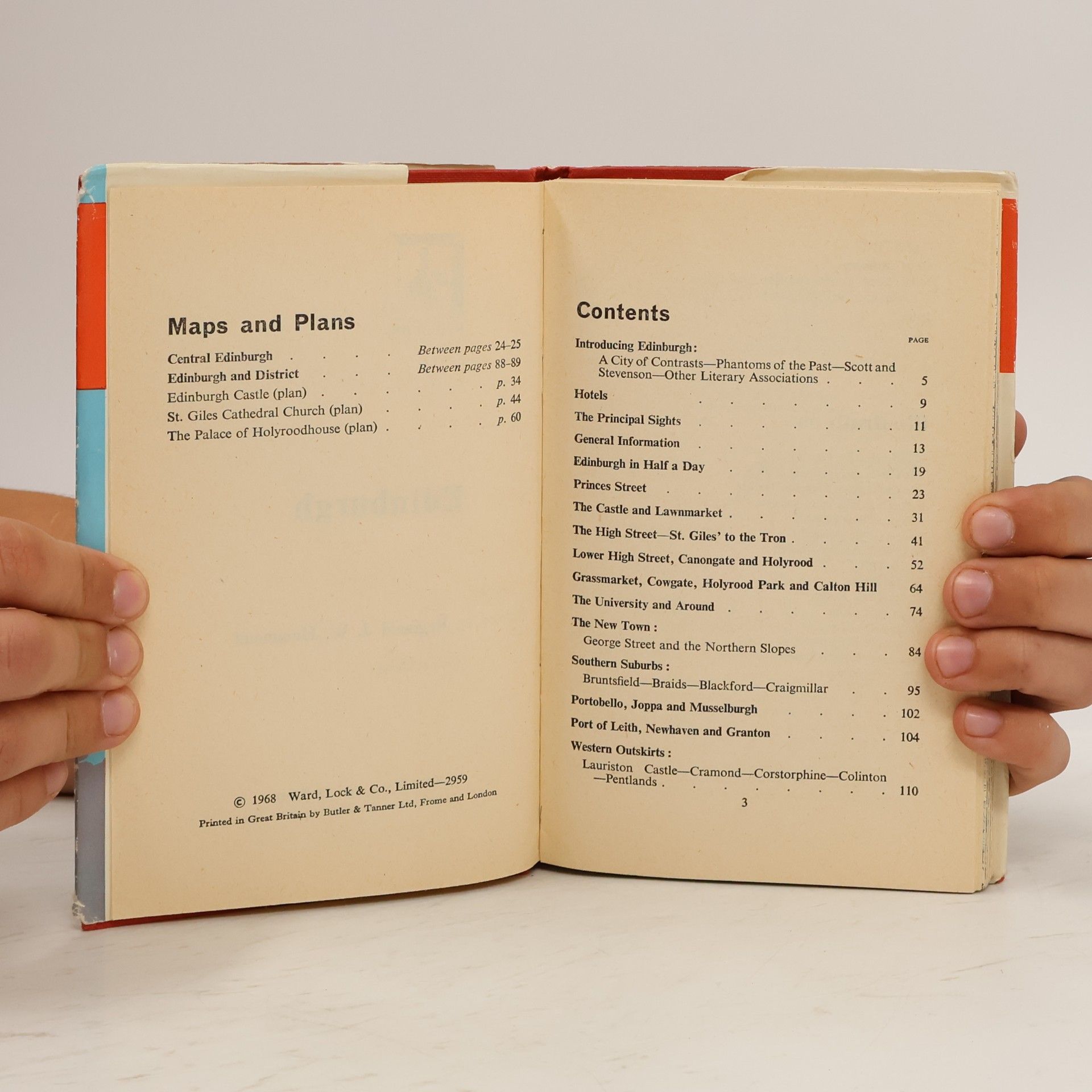 Reginald J.W. Hammond Ward Losk's Red Guide - Edinburgh