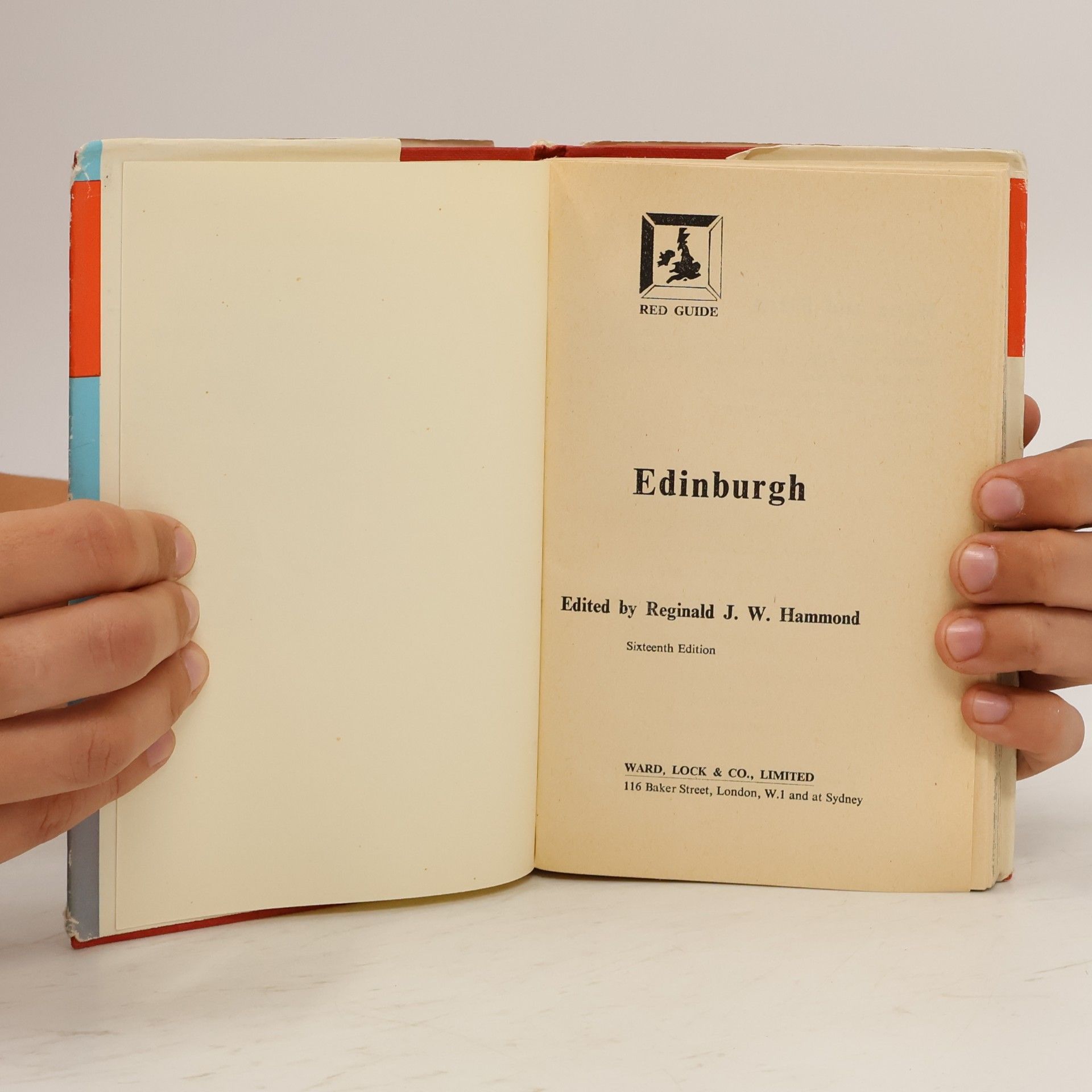 Reginald J.W. Hammond Ward Losk's Red Guide - Edinburgh
