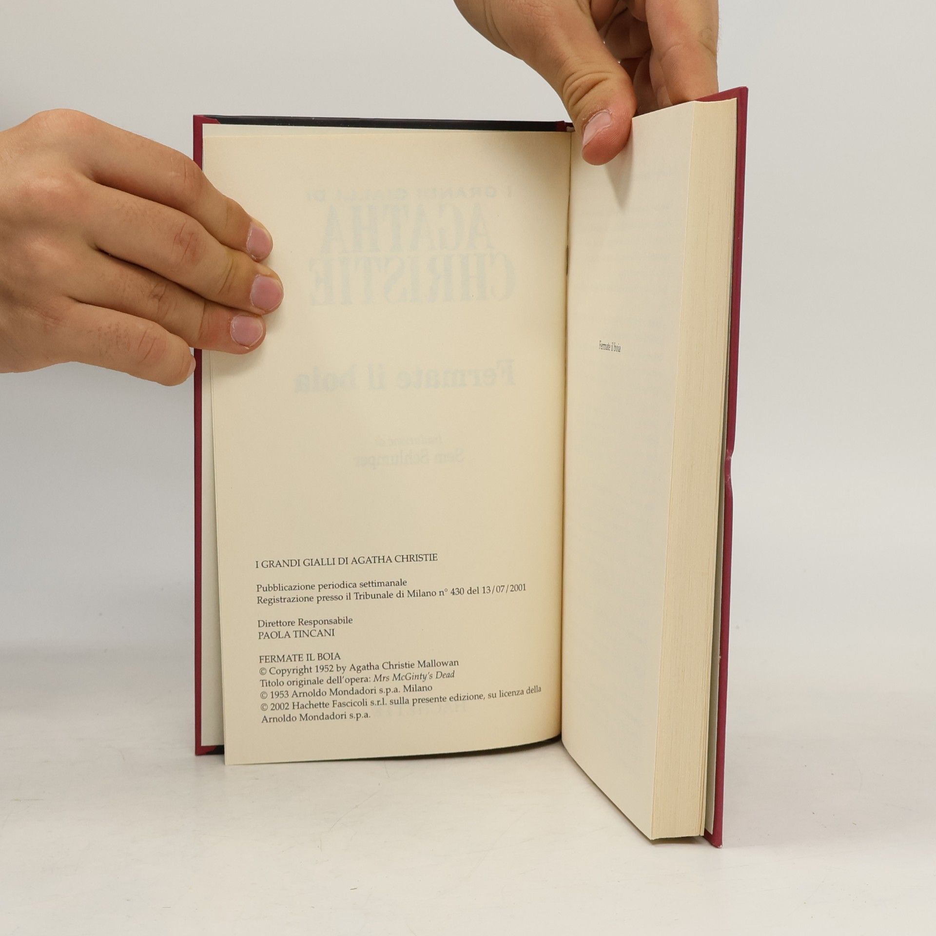 Agatha Christie Fermate il boia