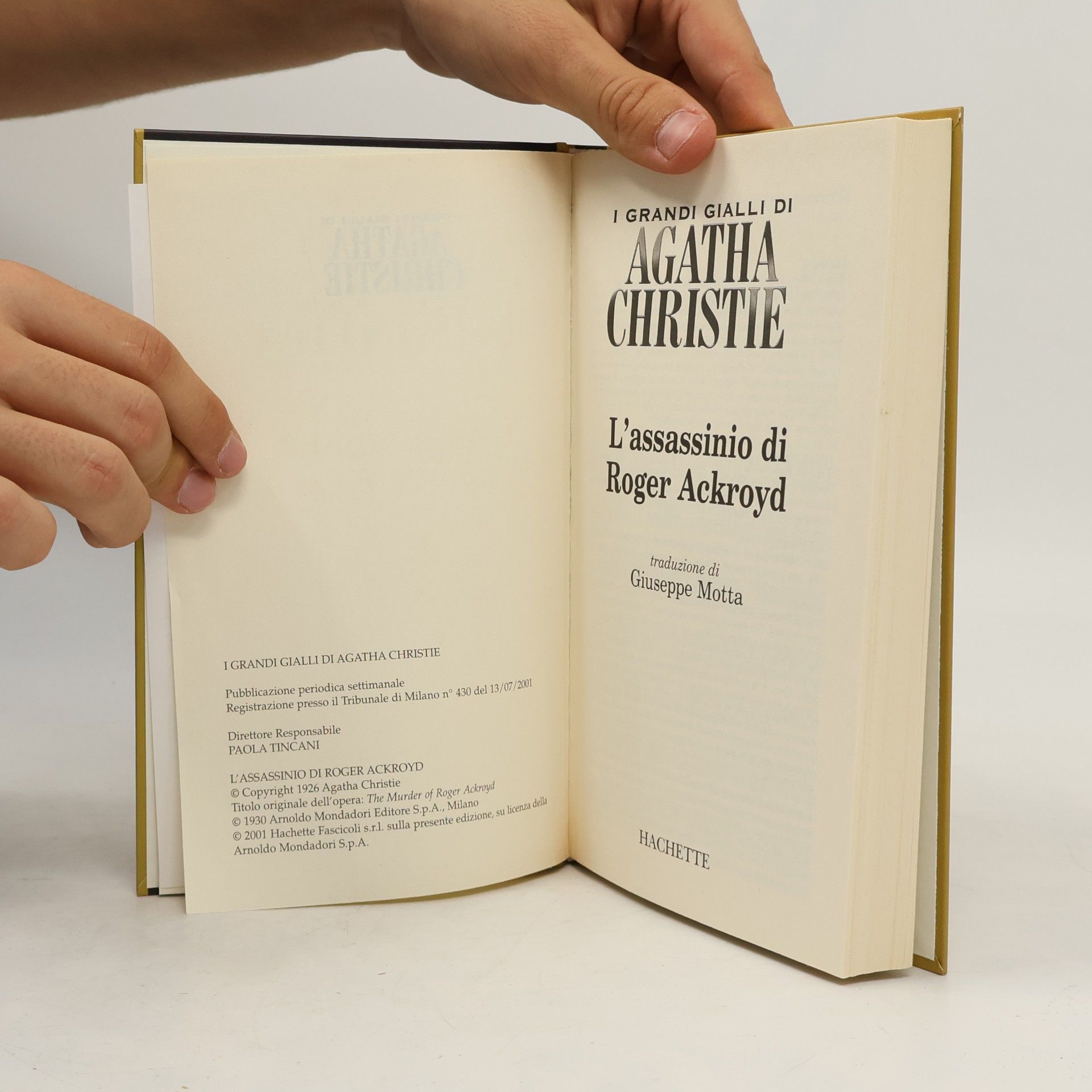 Agatha Christie L'assassinio di Roger Ackroyd