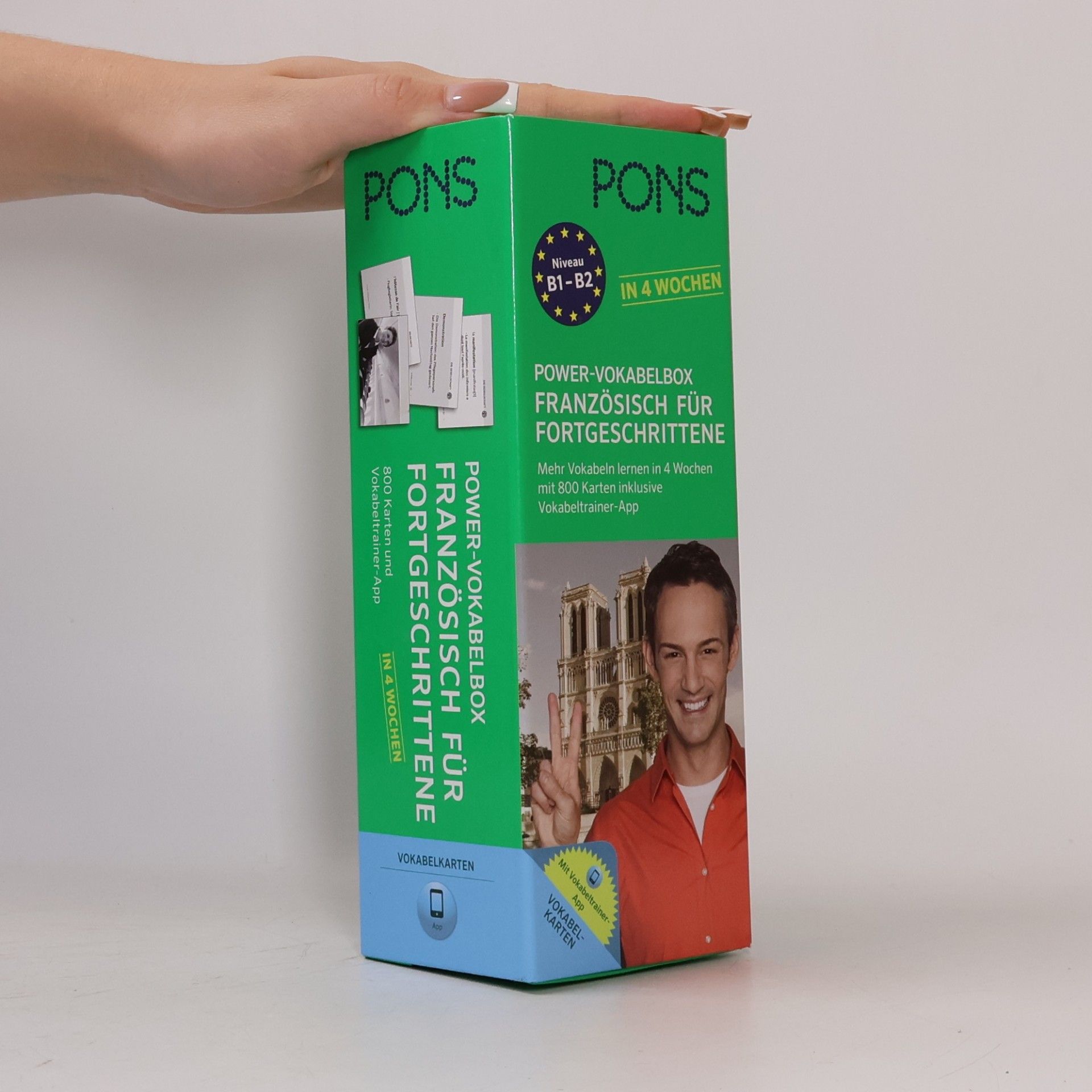 Majka Dischler Power-Vokabelbox Französisch für Fortgeschrittene - Niveau B1-B2