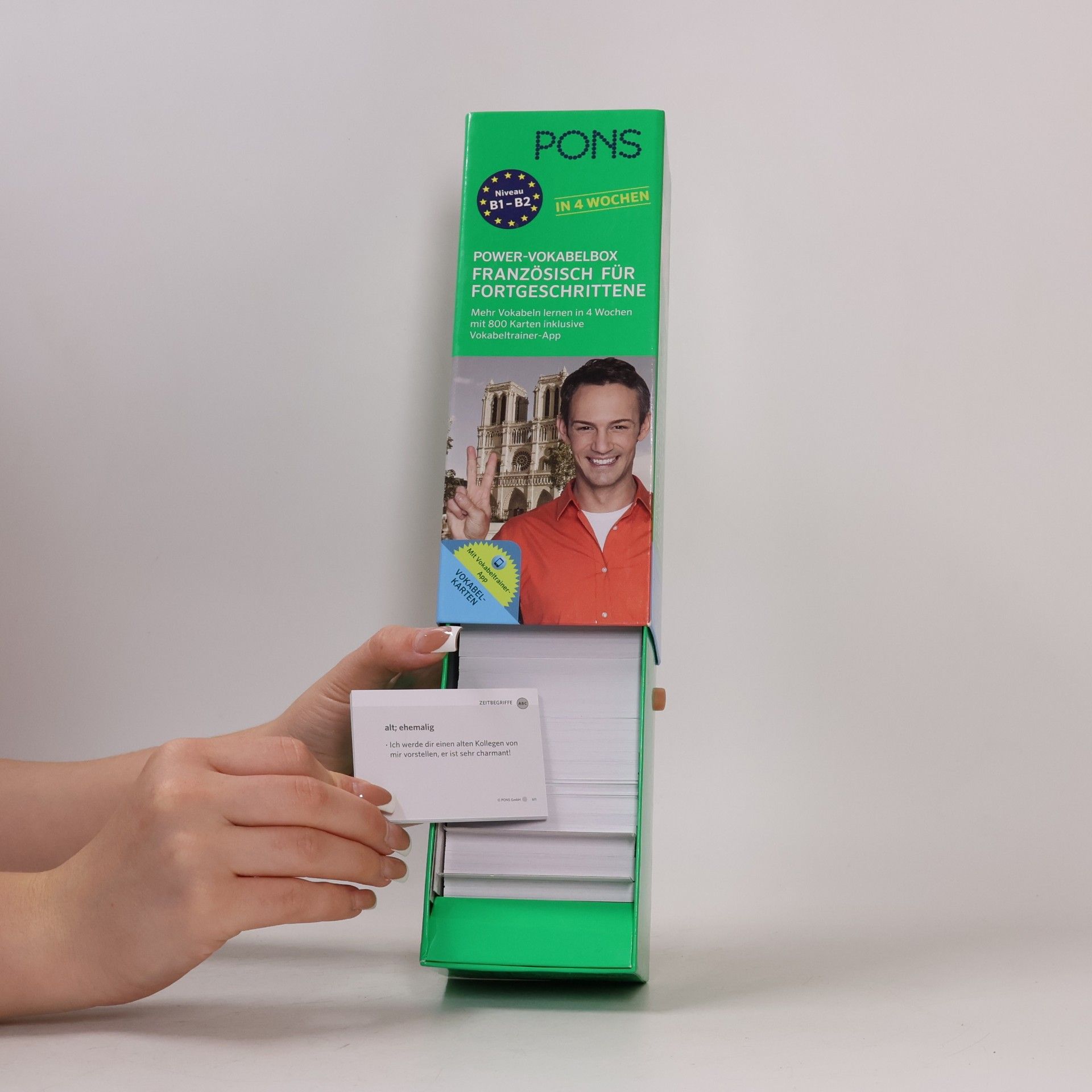 Majka Dischler Power-Vokabelbox Französisch für Fortgeschrittene - Niveau B1-B2