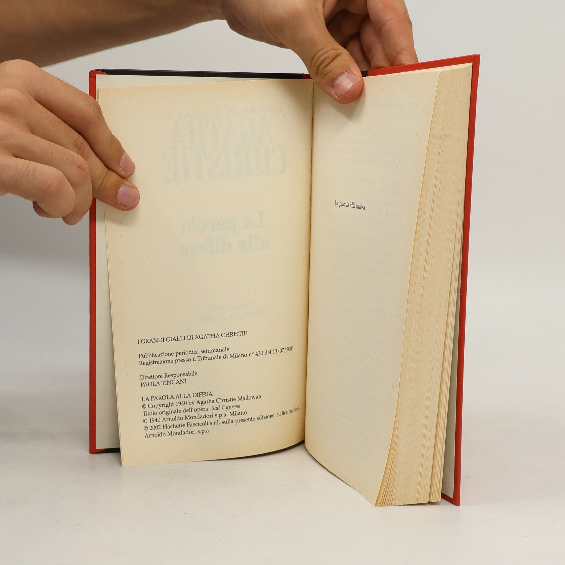 Agatha Christie La parola alla difesa
