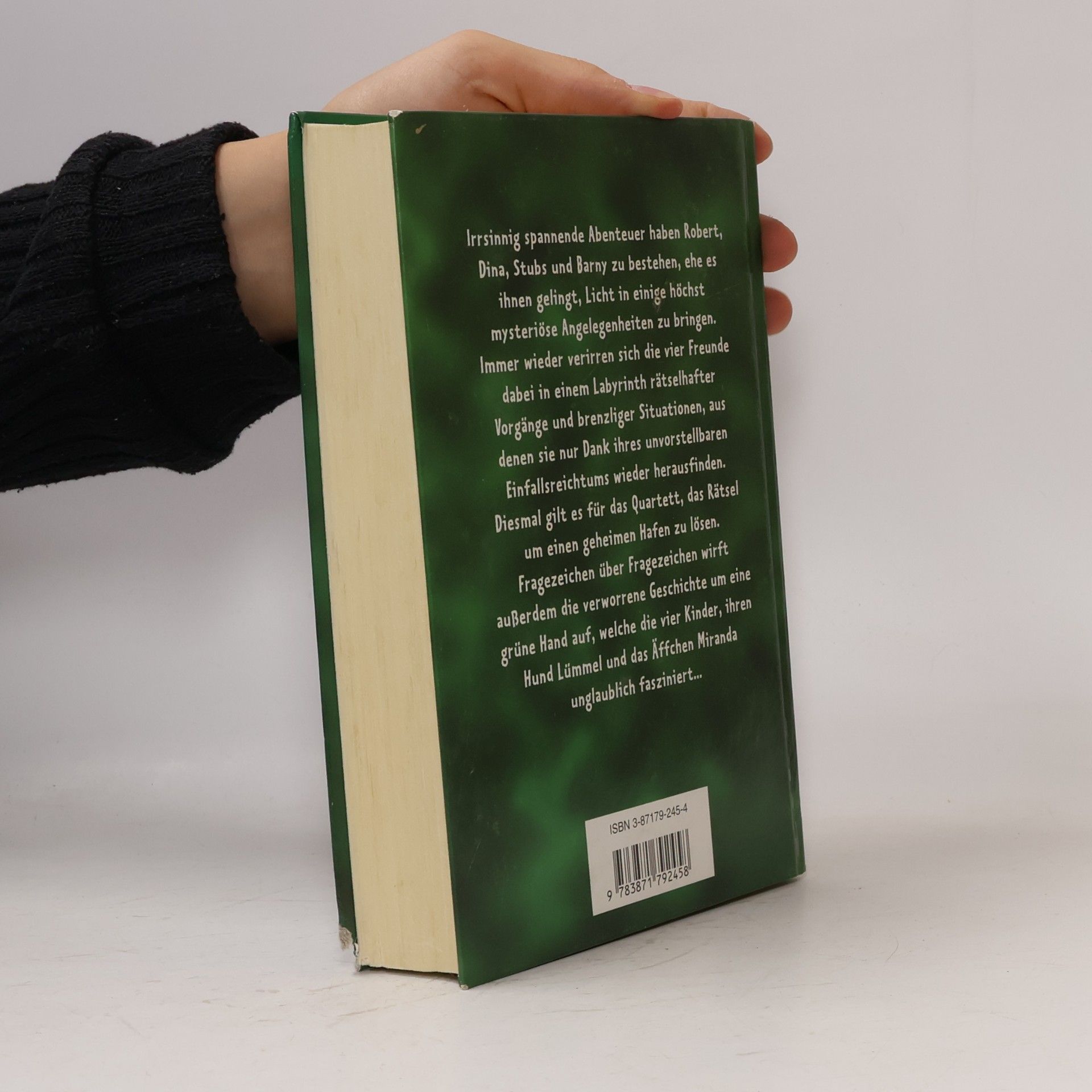 Enid Blyton Rätsel um die grüne Hand. Ein Doppelband.