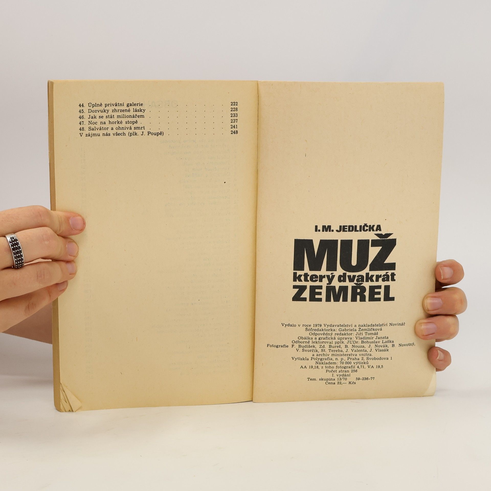 Ivan Milan Jedlička Muž, který dvakrát zemřel