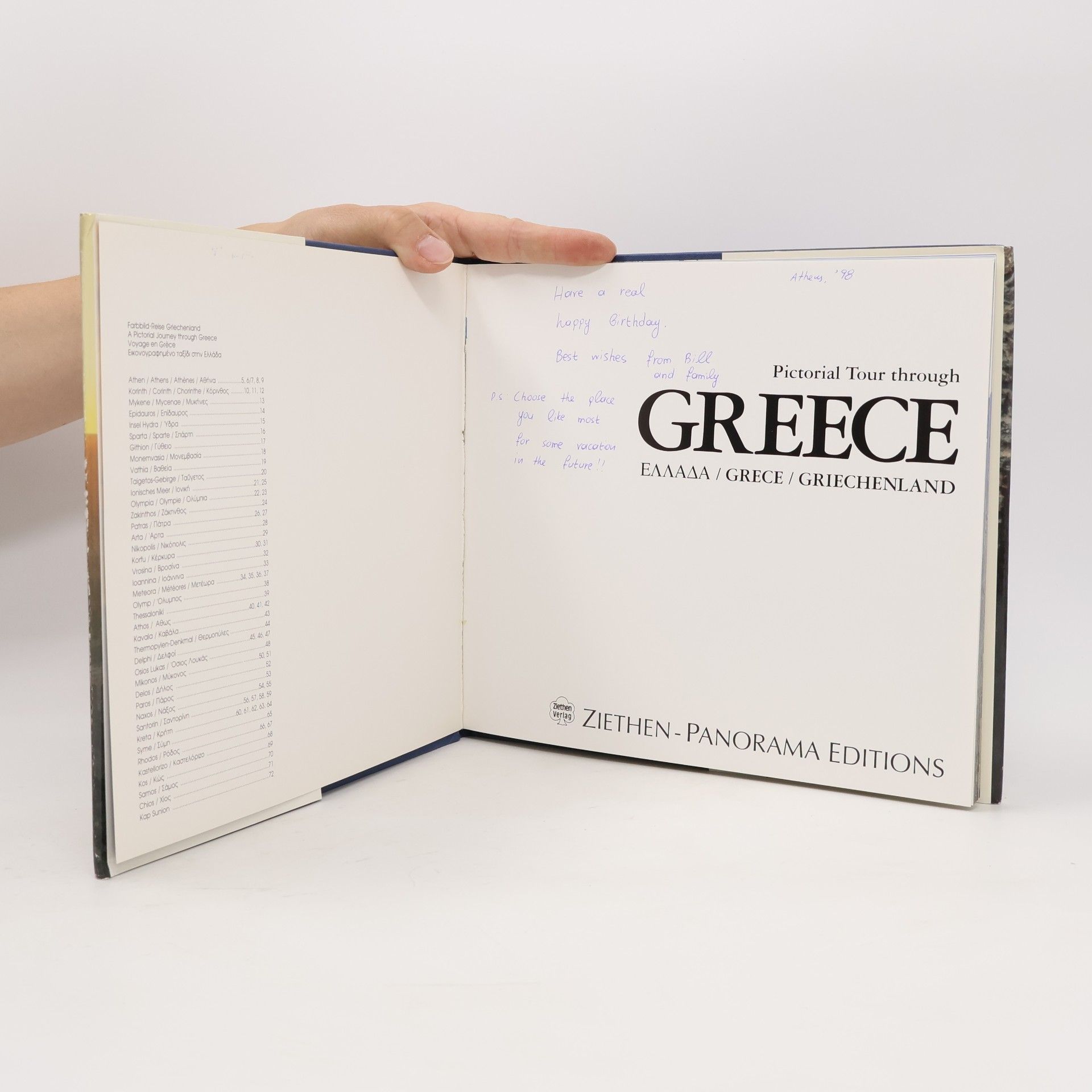 Bert Teklenborg Pictorial Tour Through Greece