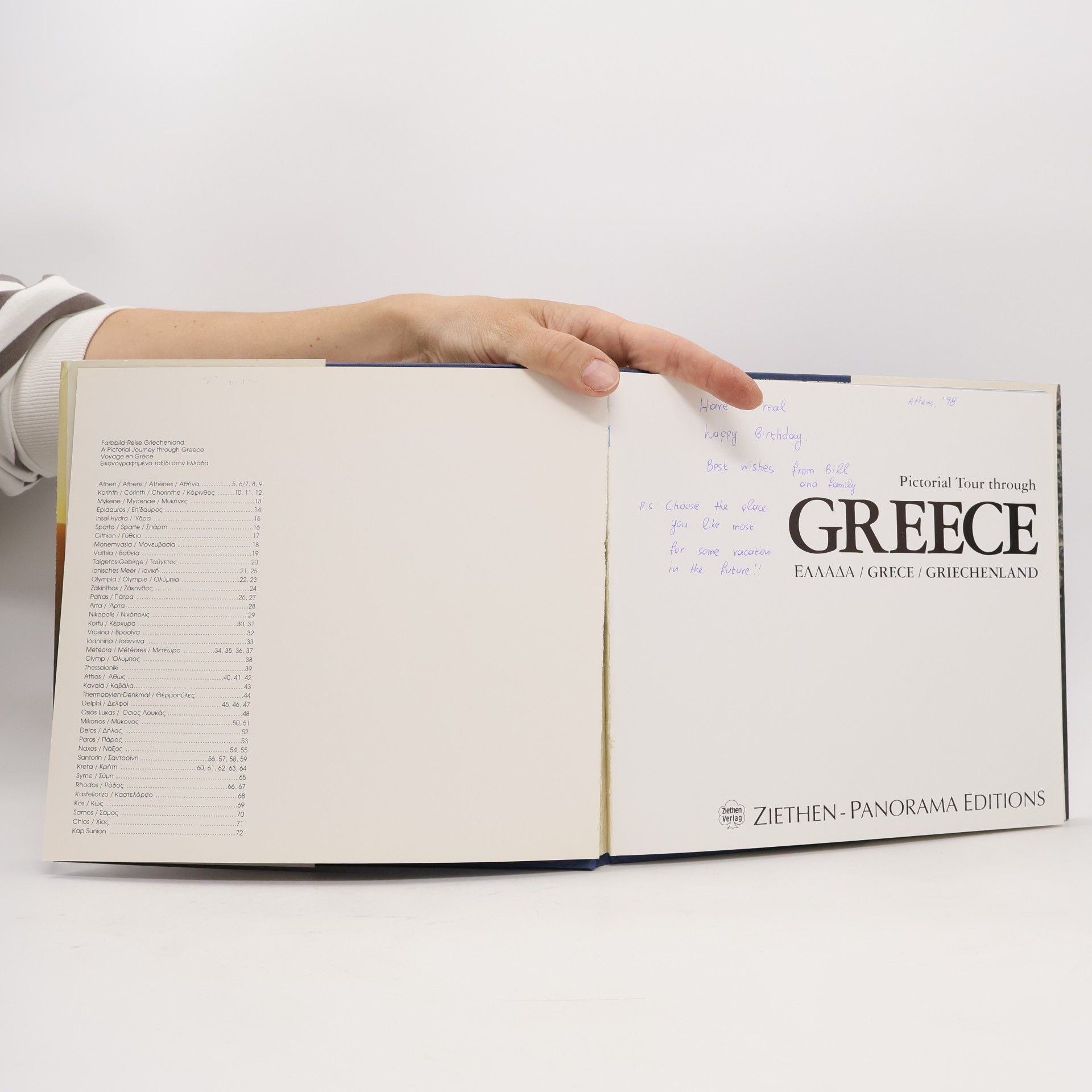 Bert Teklenborg Pictorial Tour Through Greece