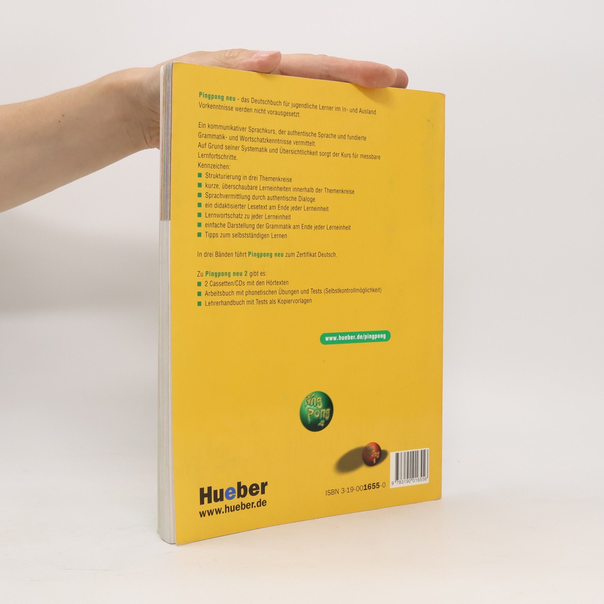 Gabriele Kopp Pingpong Neu 2. Lehrbuch: Dein Deutschbuch