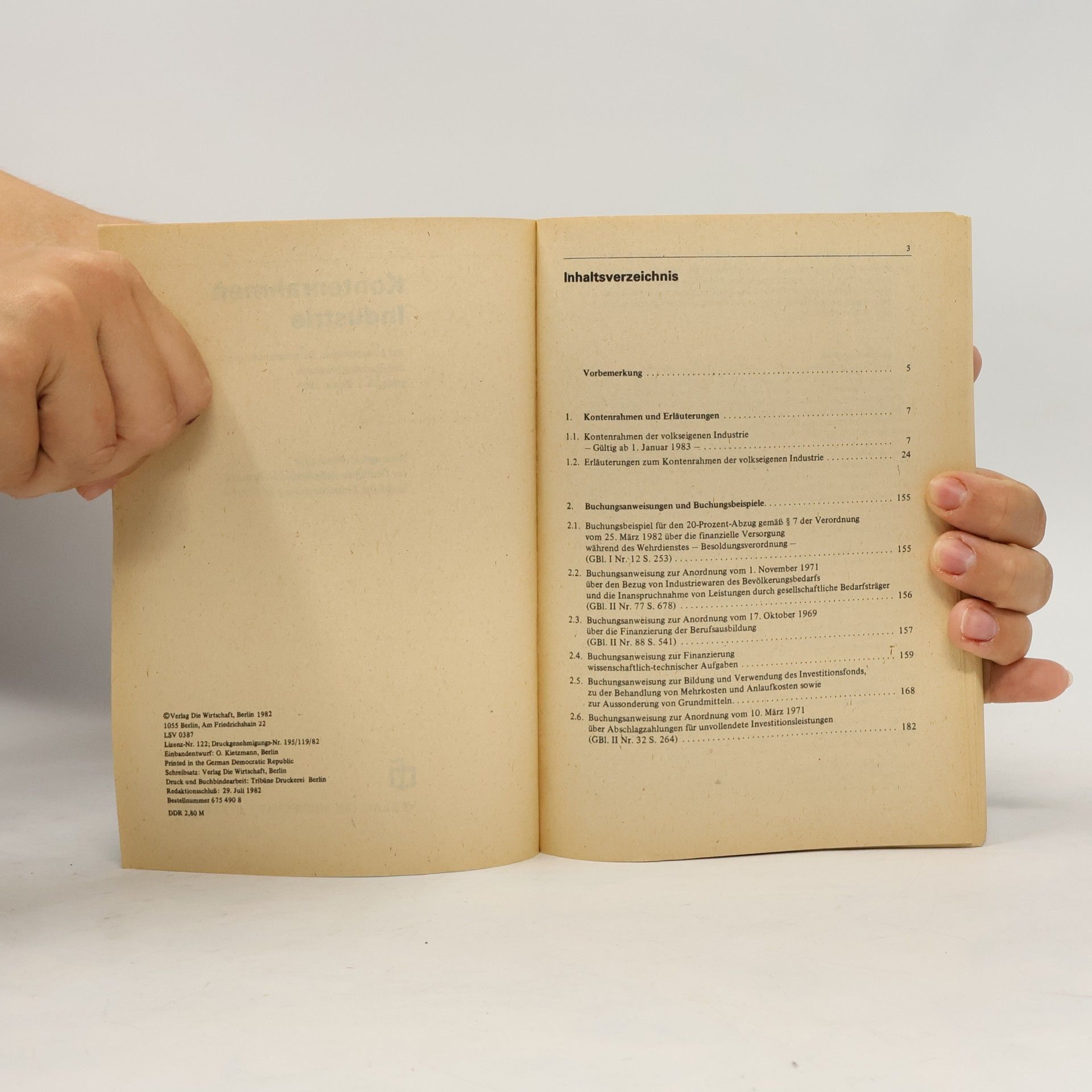Autorenkollektiv Kontenrahmen Industrie