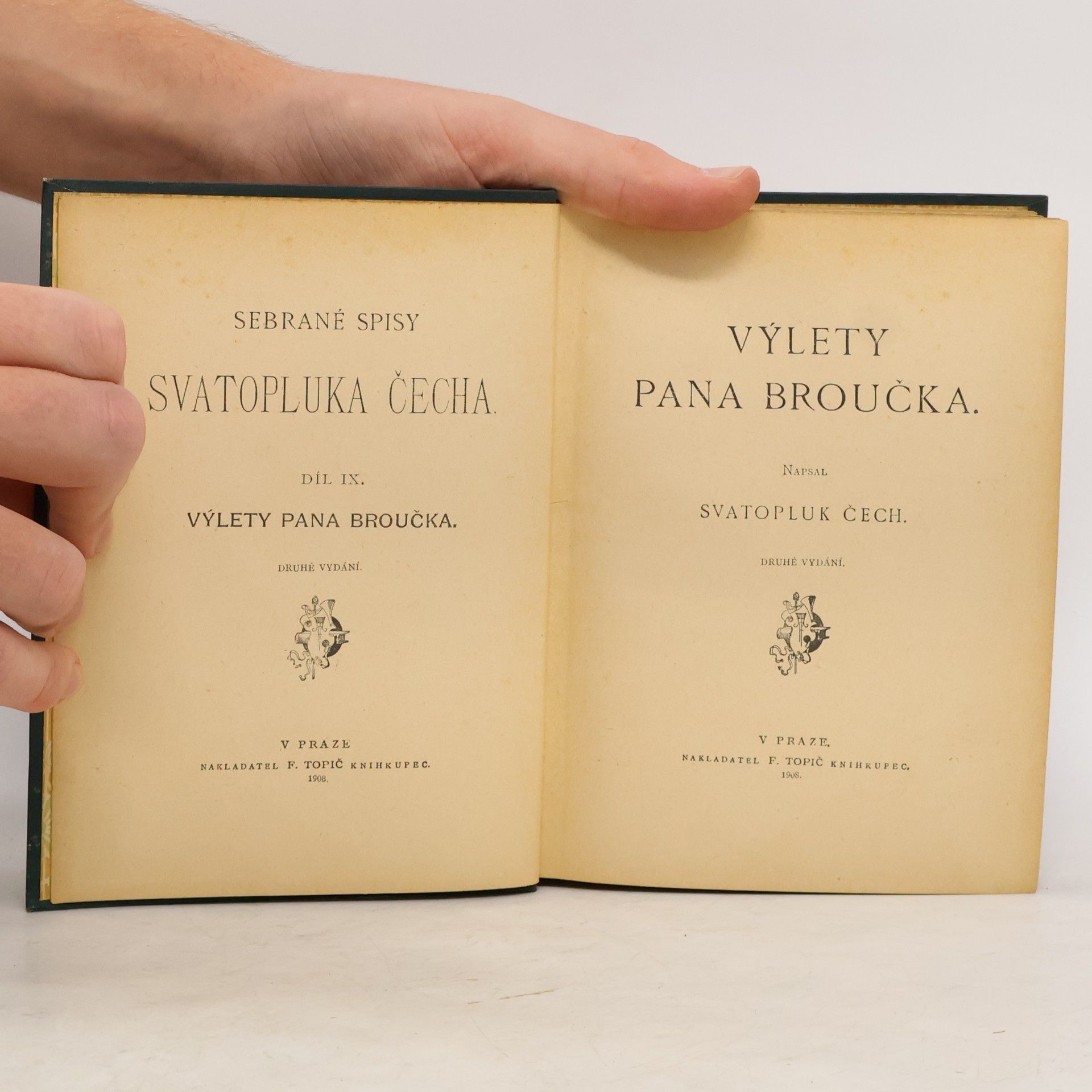 Svatopluk Čech Výlety pana Broučka