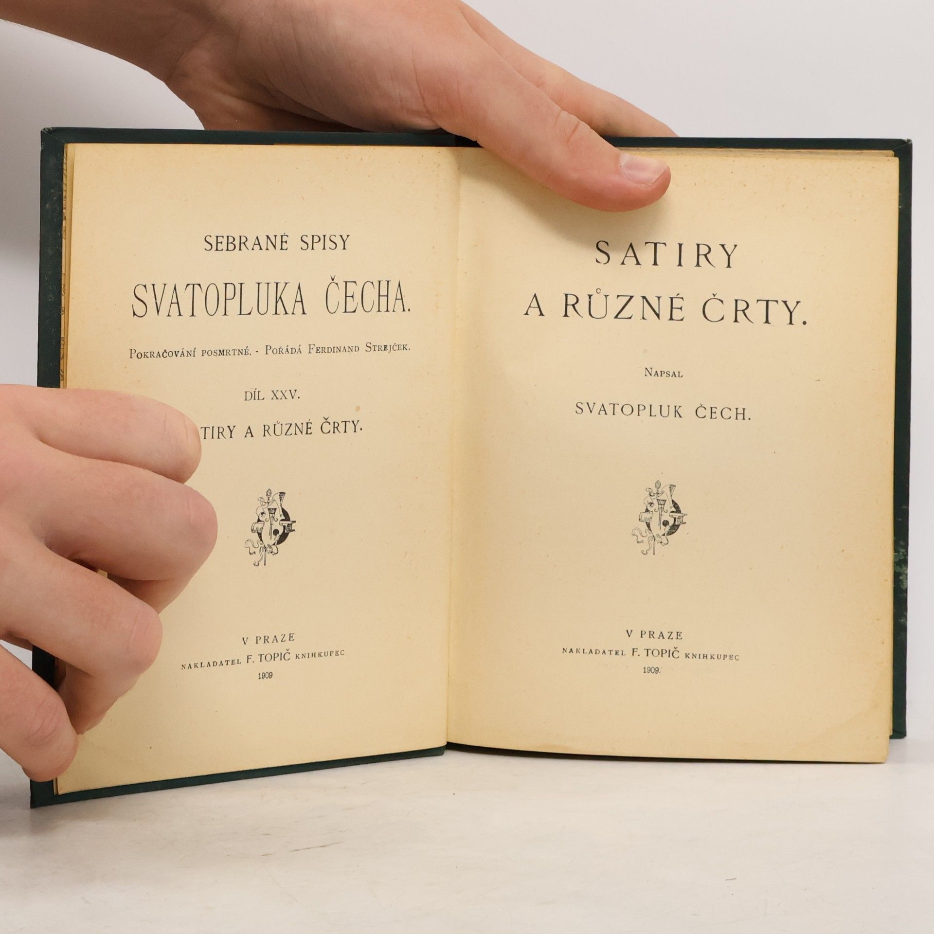 Svatopluk Čech Satiry a různé črty