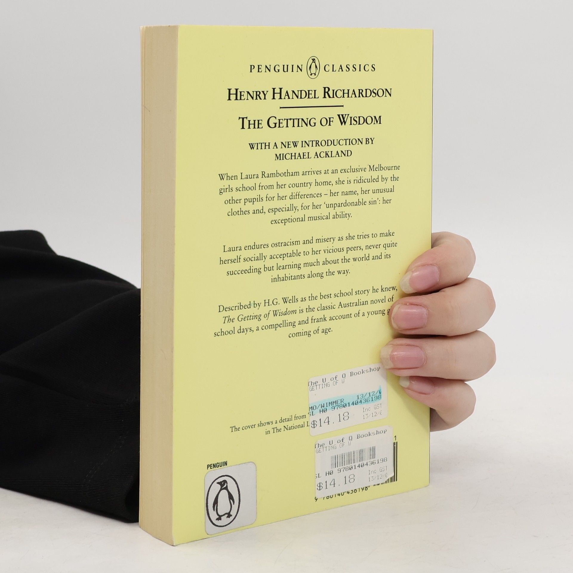 Henry Handel Richardson Penguin Classics: The Getting of Wisdom