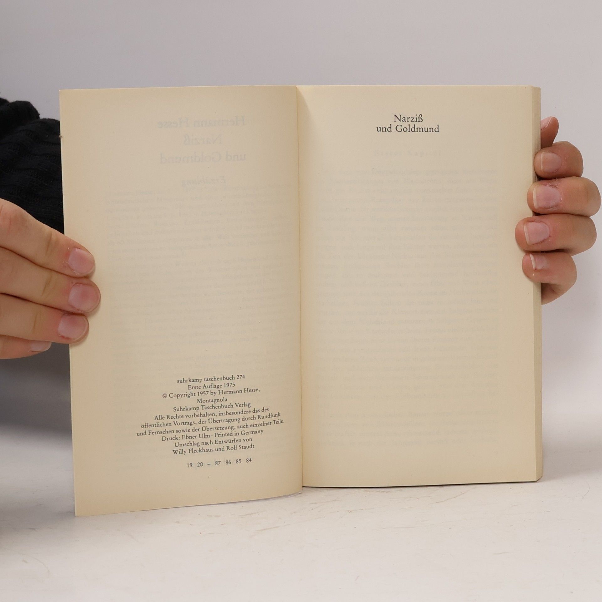 Hermann Hesse Narziß und Goldmund