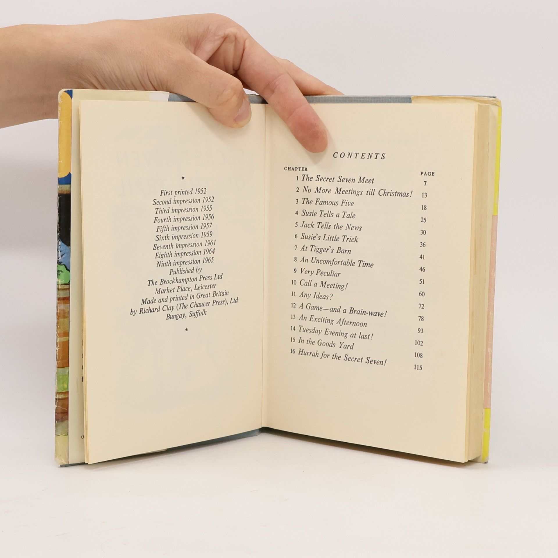 Enid Blyton Secret Seven on the Trail