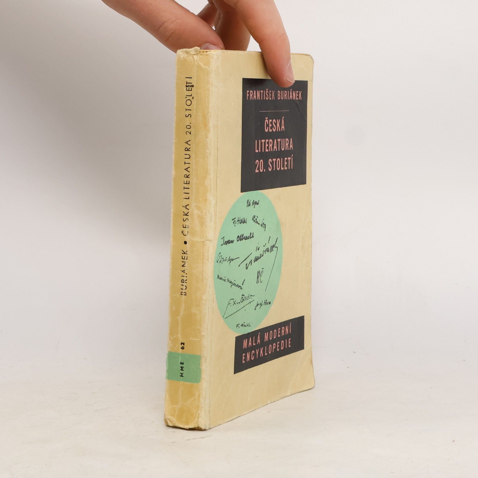 František Buriánek Česká literatura 20. století. Malá moderní encyklopedie