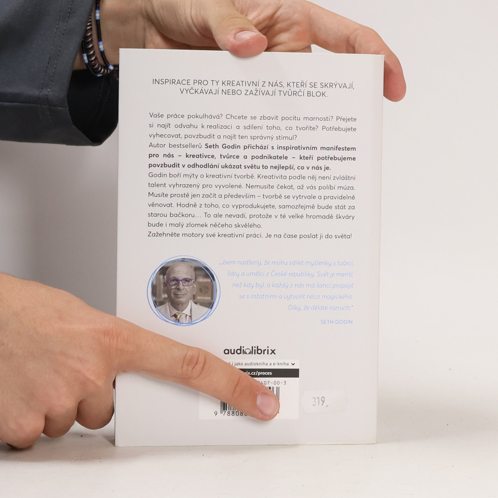 Seth Godin Proces : tvořte, vytrvejte, vypusťte to do světa