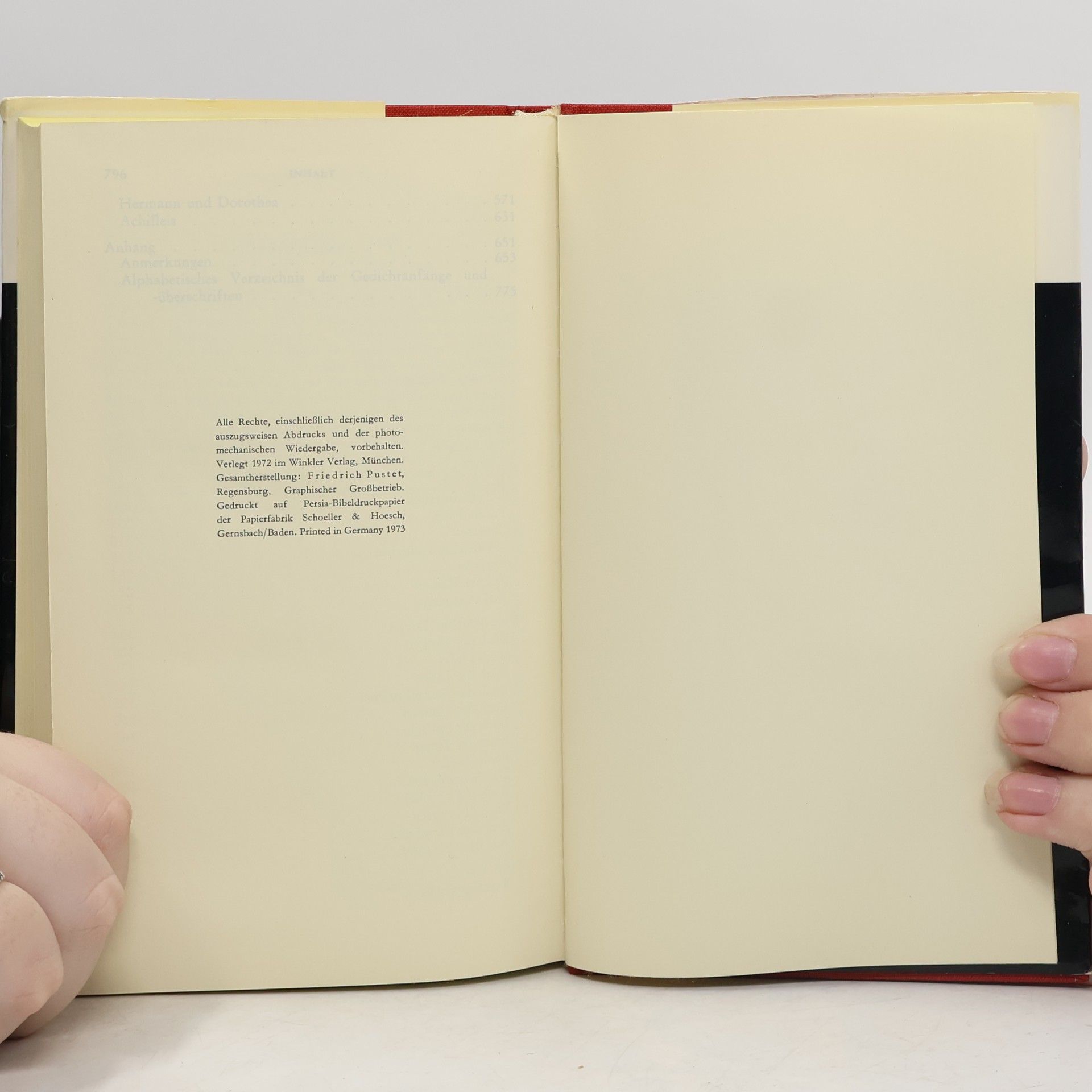 Johann Wolfgang von Goethe Goethe Werke 1