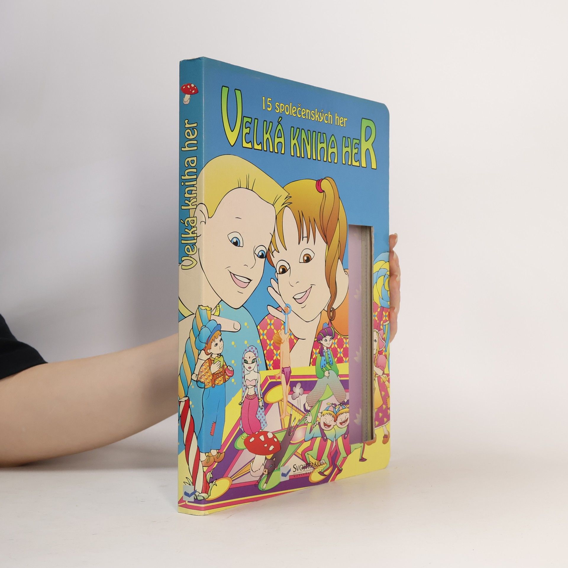 Kolektiv autorů Velká kniha her. 15 společenských her
