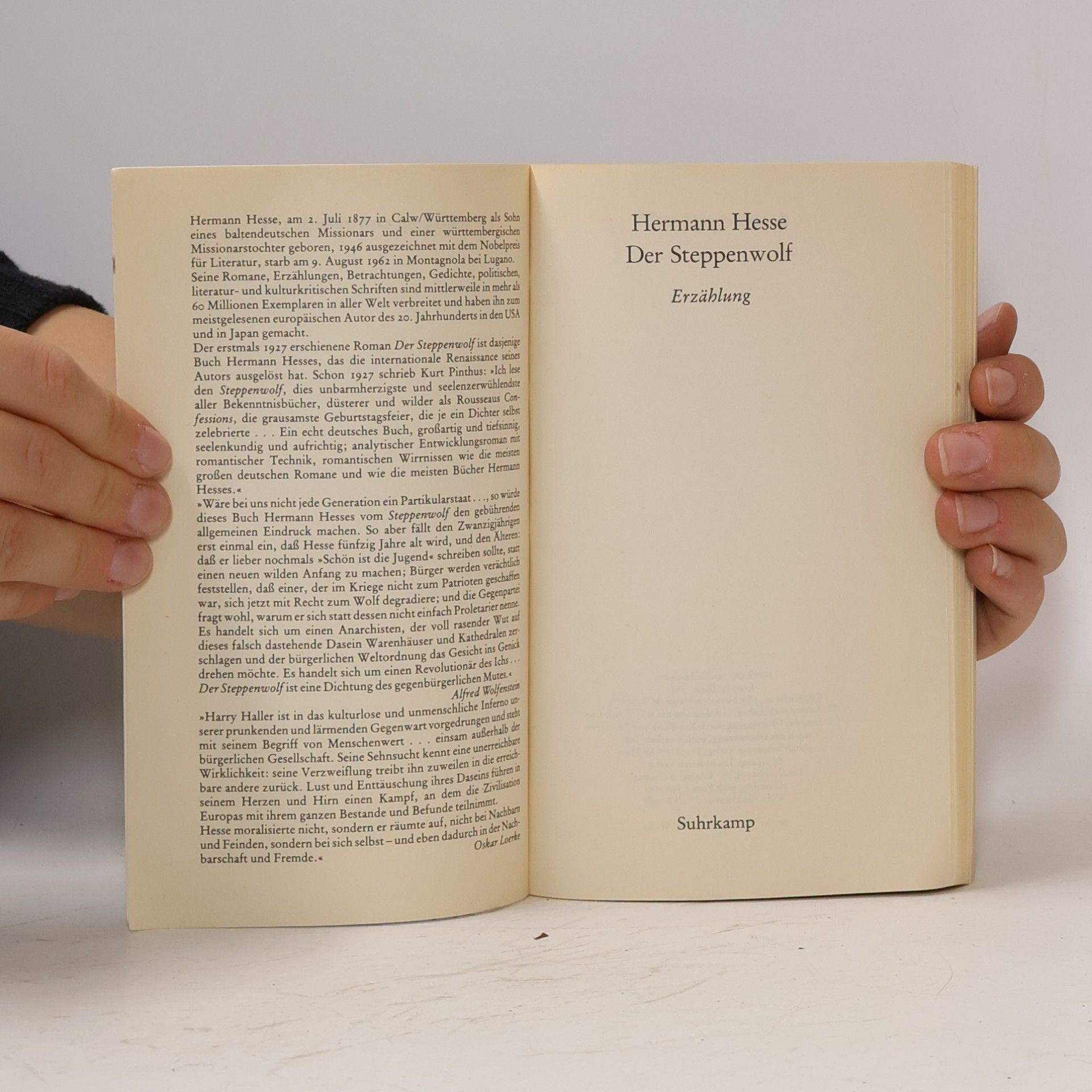 Hermann Hesse Der Steppenwolf