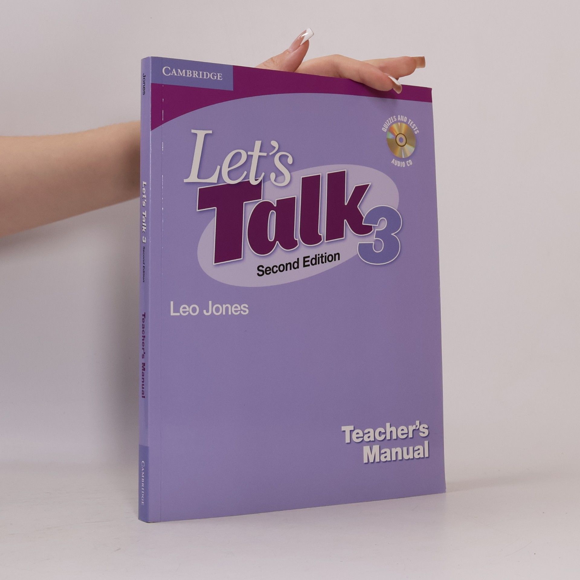 Leo Jones Let's Talk Level 3 Teacher's Manual With Audio CD - Second Edition