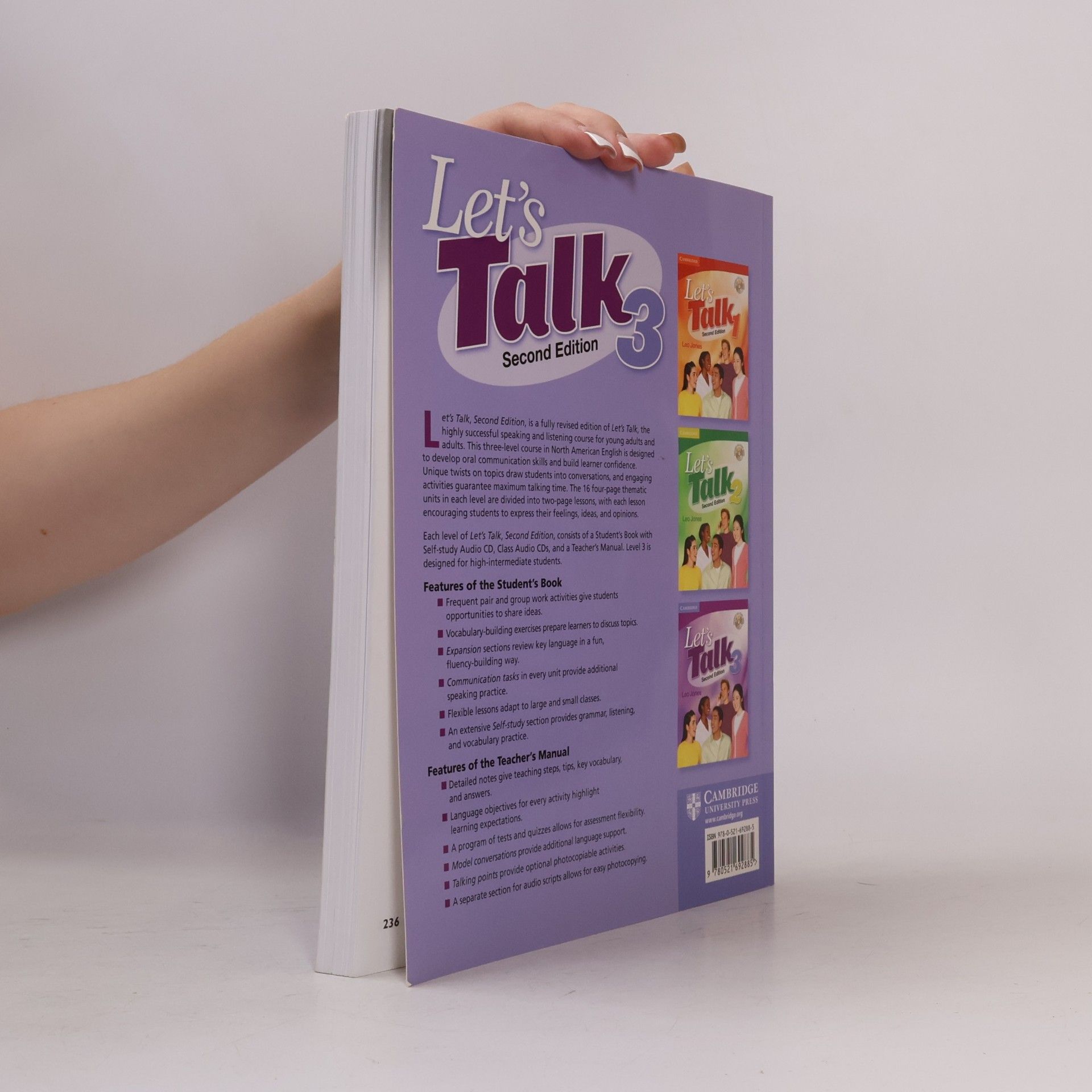 Leo Jones Let's Talk Level 3 Teacher's Manual With Audio CD - Second Edition