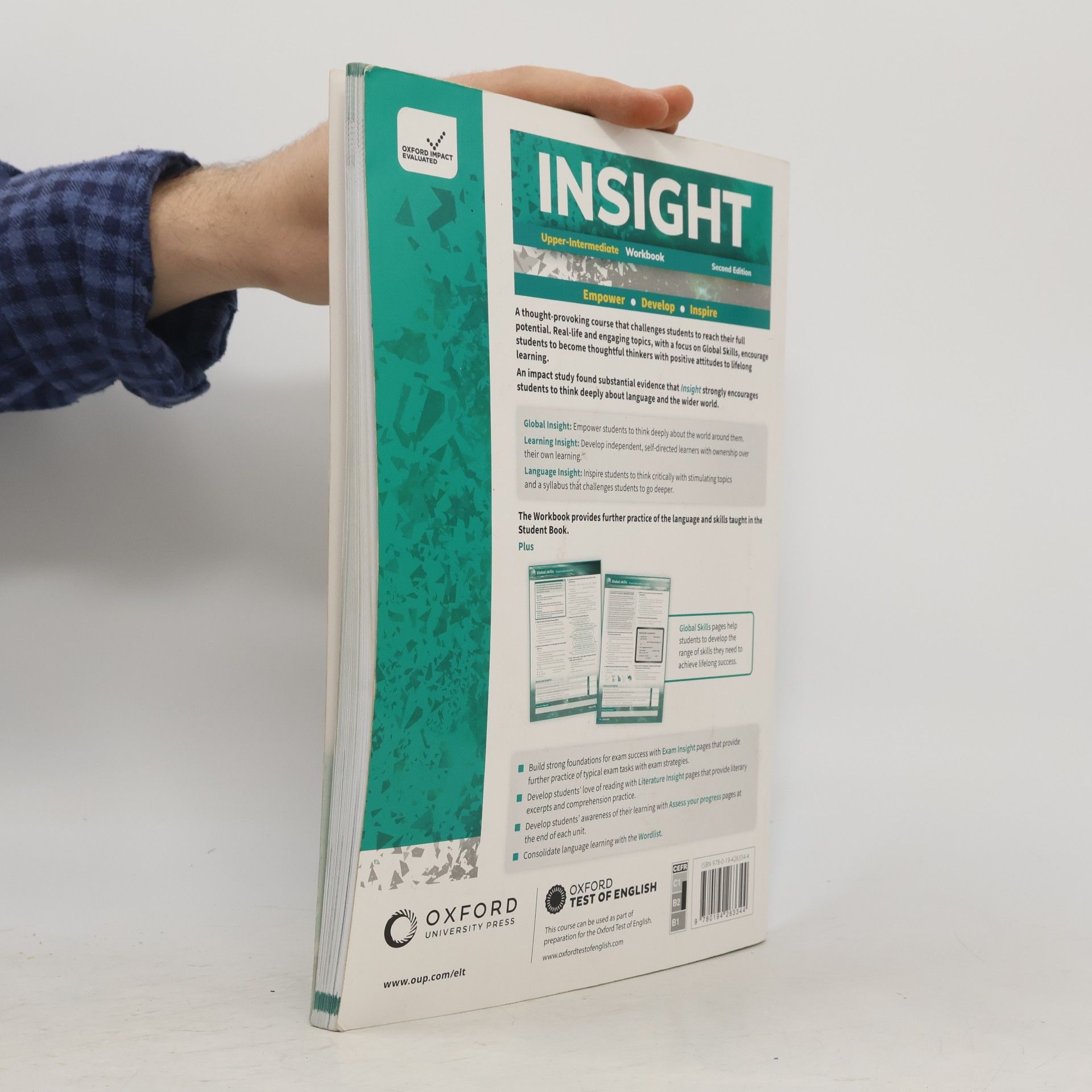 Claire Thacker Insight. Upper-intermediate workbook