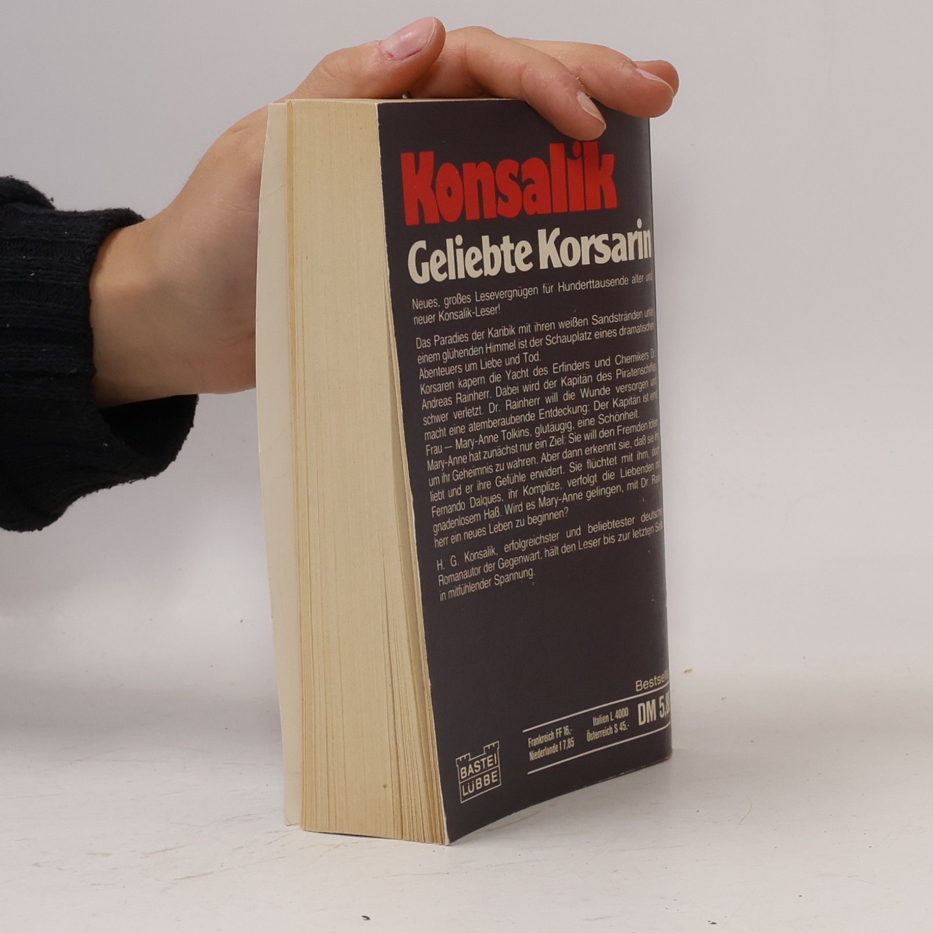 Heinz Günther Konsalik Geliebte Korsarin