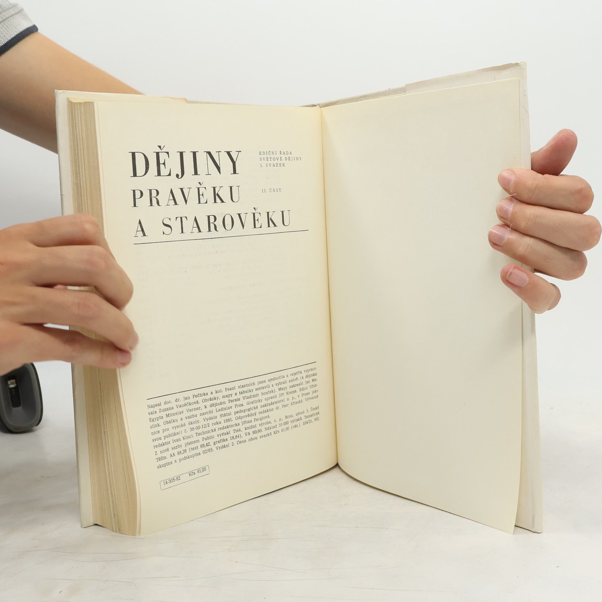 Jan Pečírka Dějiny pravěku a starověku II
