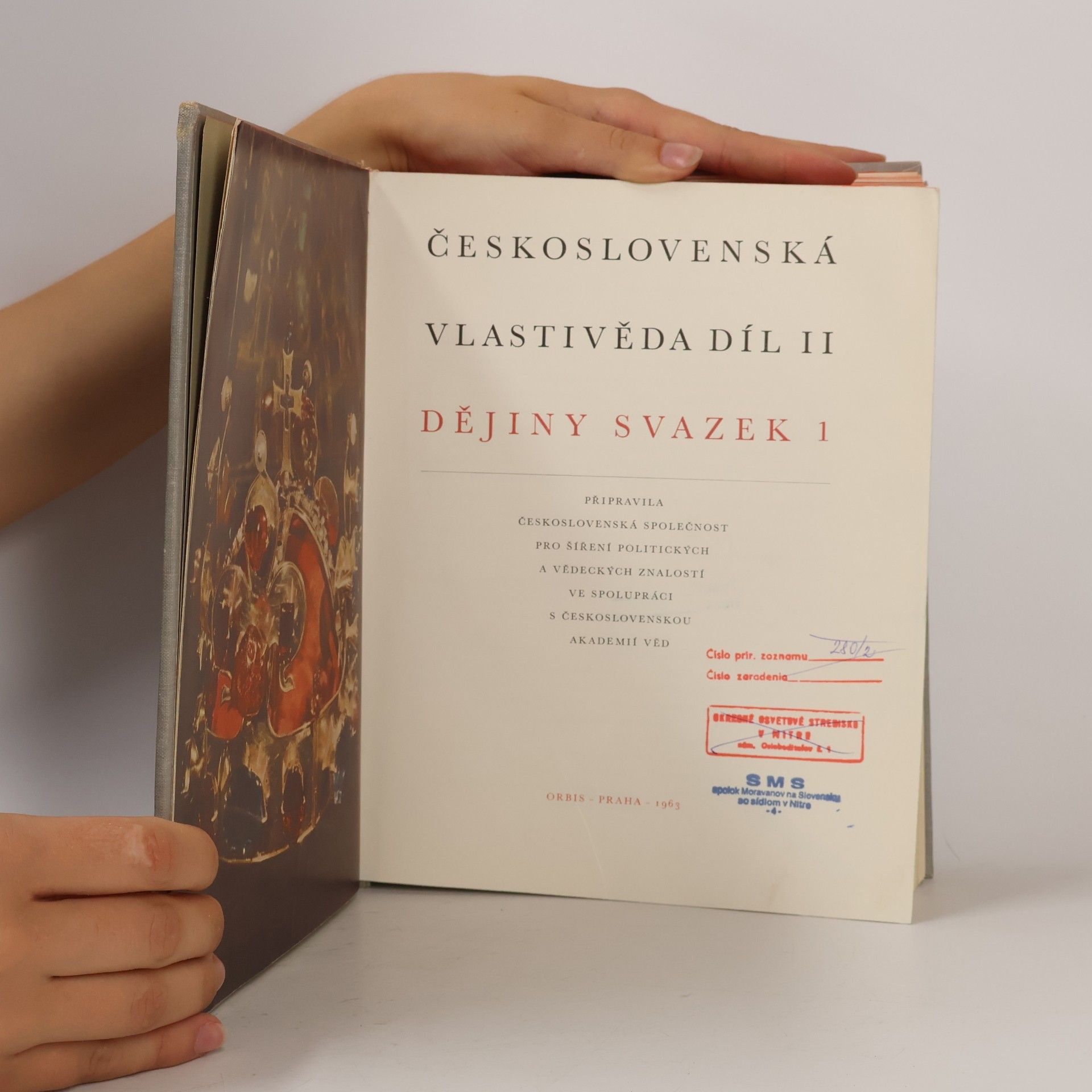 Kolektív autorov Československá vlastivěda. Díl II. Dějiny svazek 1