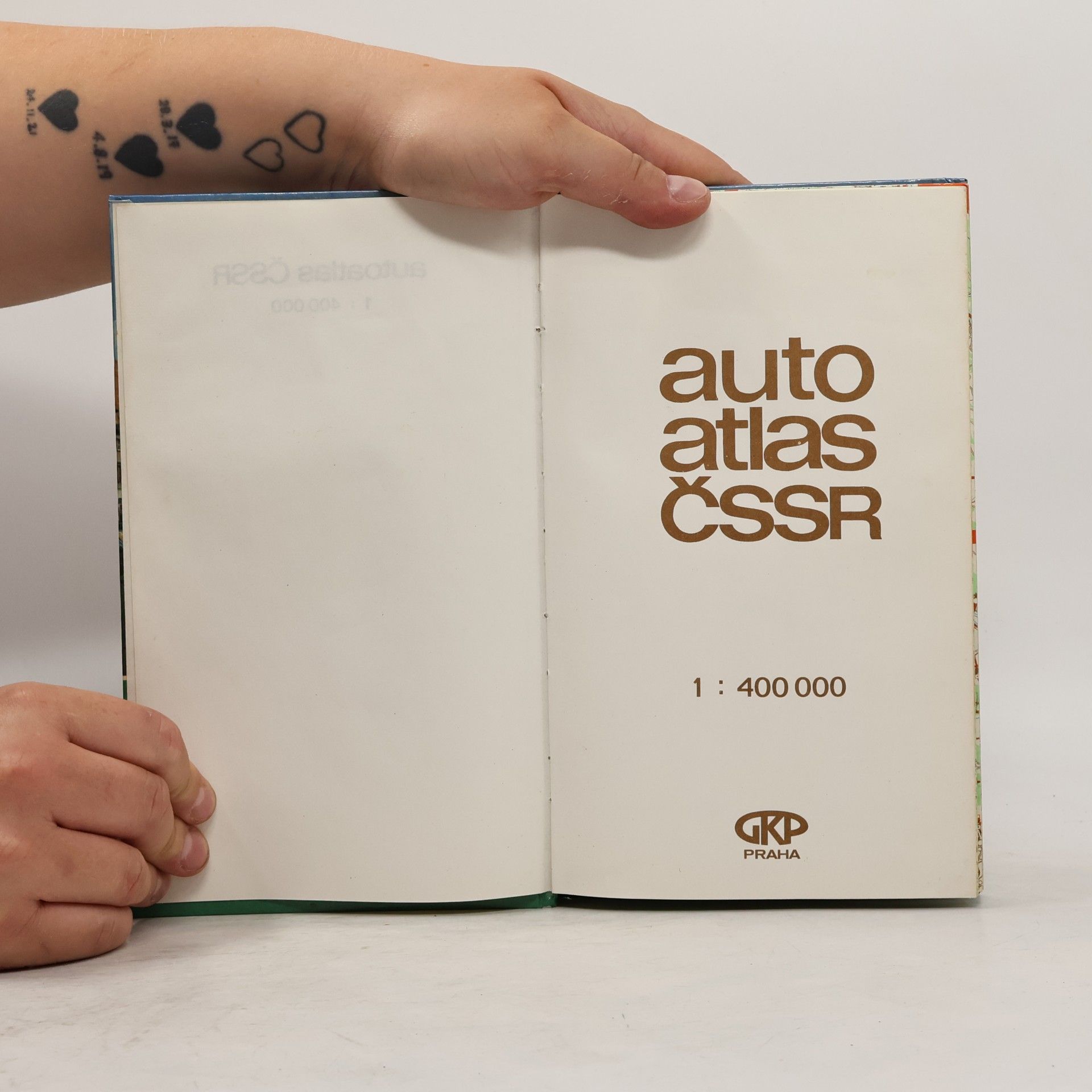 Kolektiv autorů Auto atlas ČSSR
