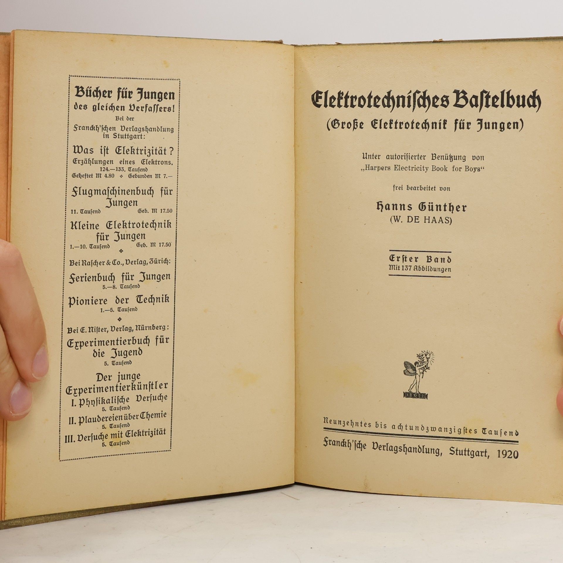 Hanns Günther Elektrotechnisches Bastelbuch I