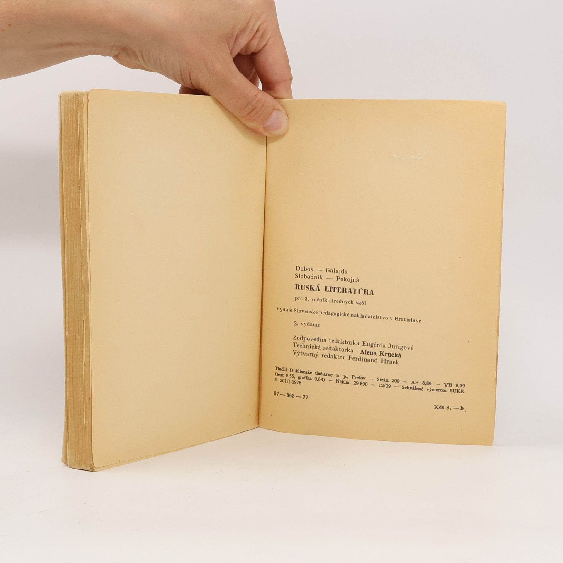 Kolektív autorov Ruská literatúra pre 3. ročník stredných škôl