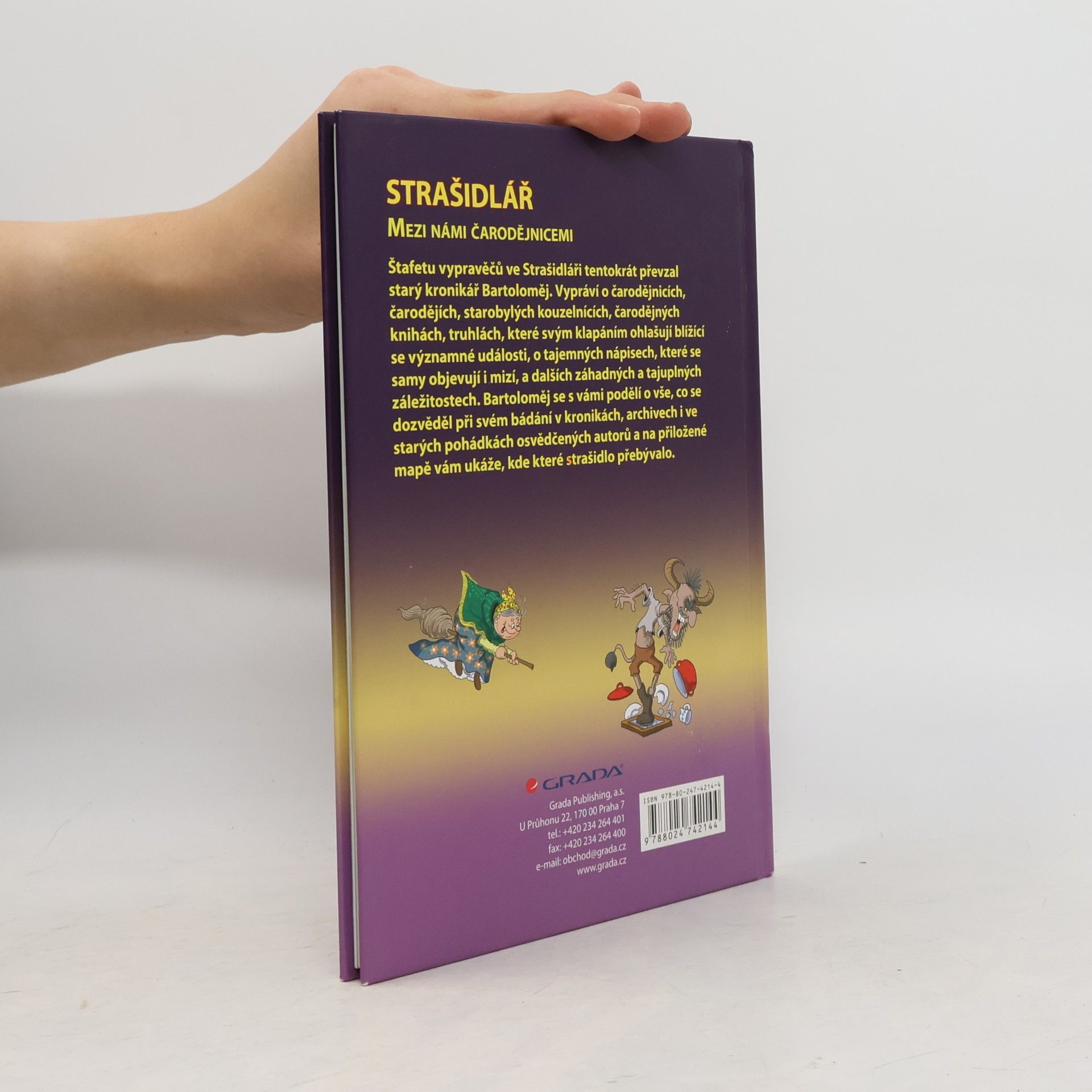 Hynek Klimek Strašidlář. Mezi námi čarodějnicemi