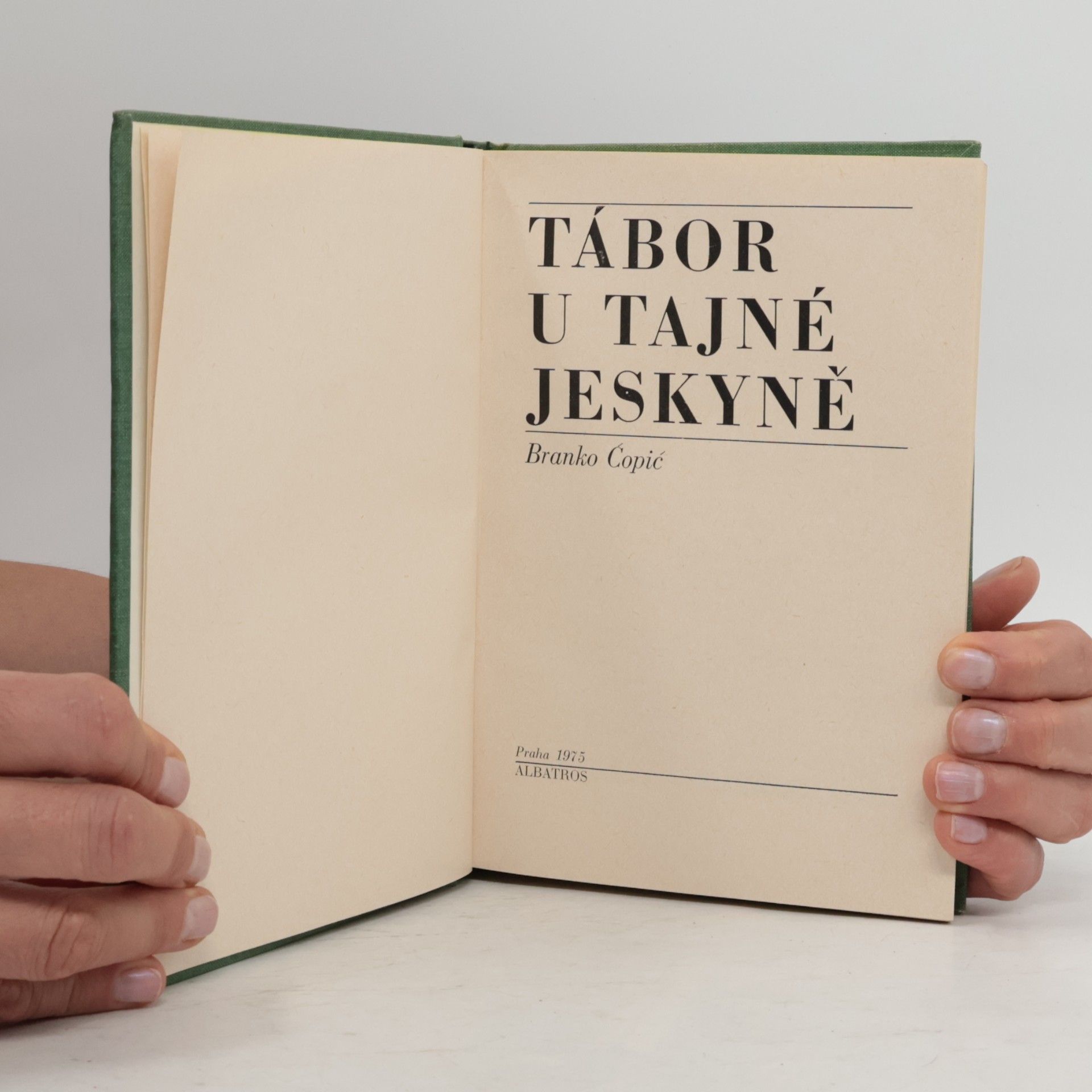 František Skála Tábor u tajné jeskyně