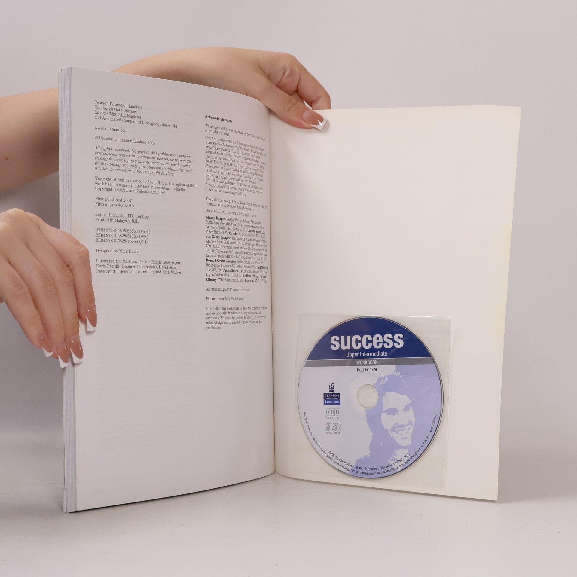 Rod Fricker Success: upper intermediate workbook