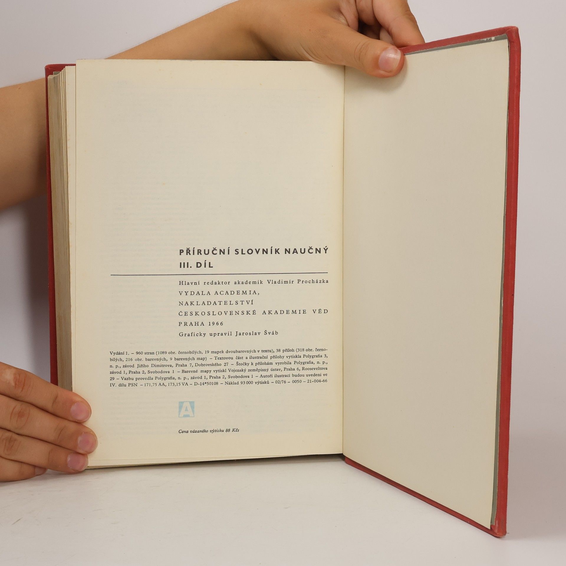 Vladimír Procházka Příruční slovník naučný III. M-Ř