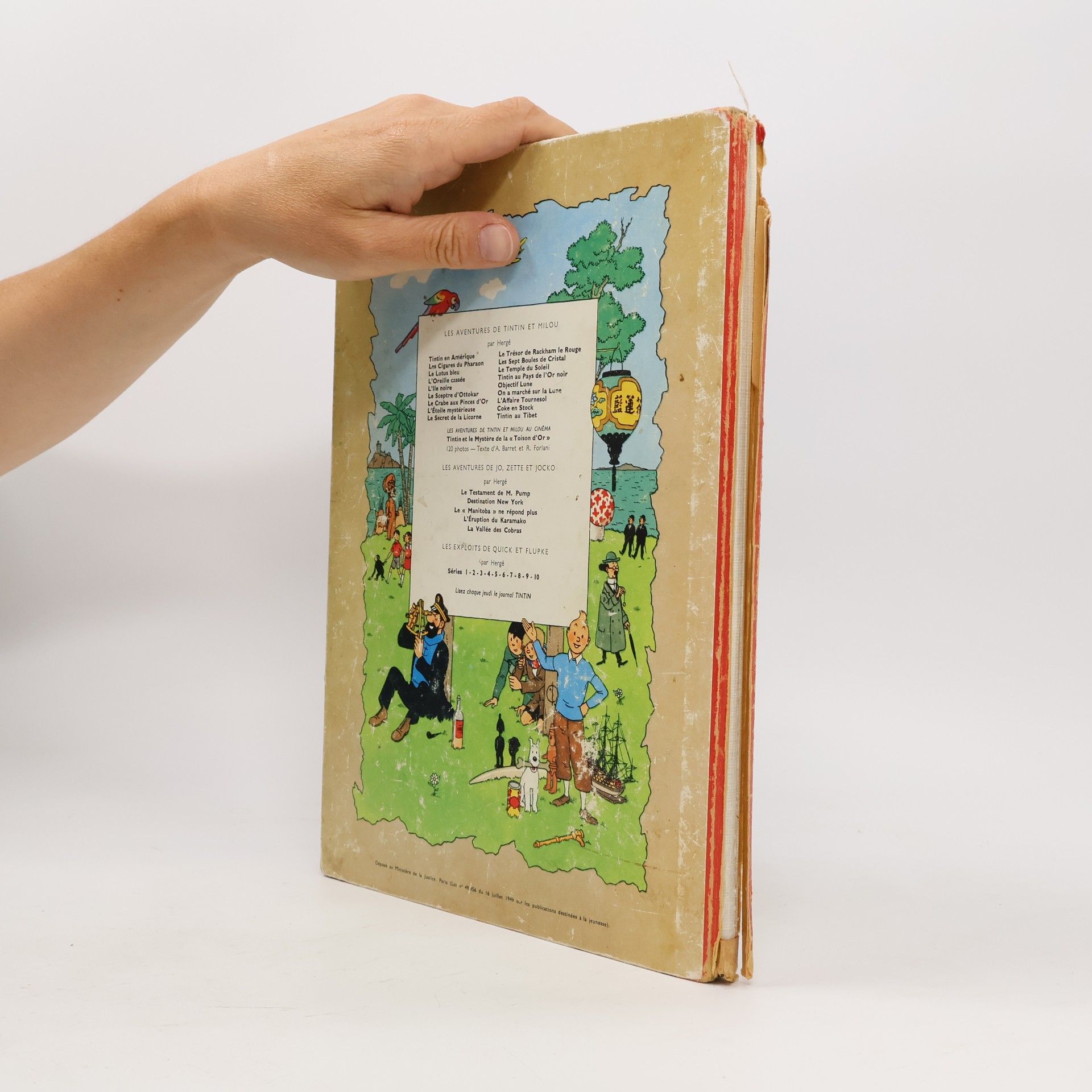 Hergé Le Crabe aux pinces d'or