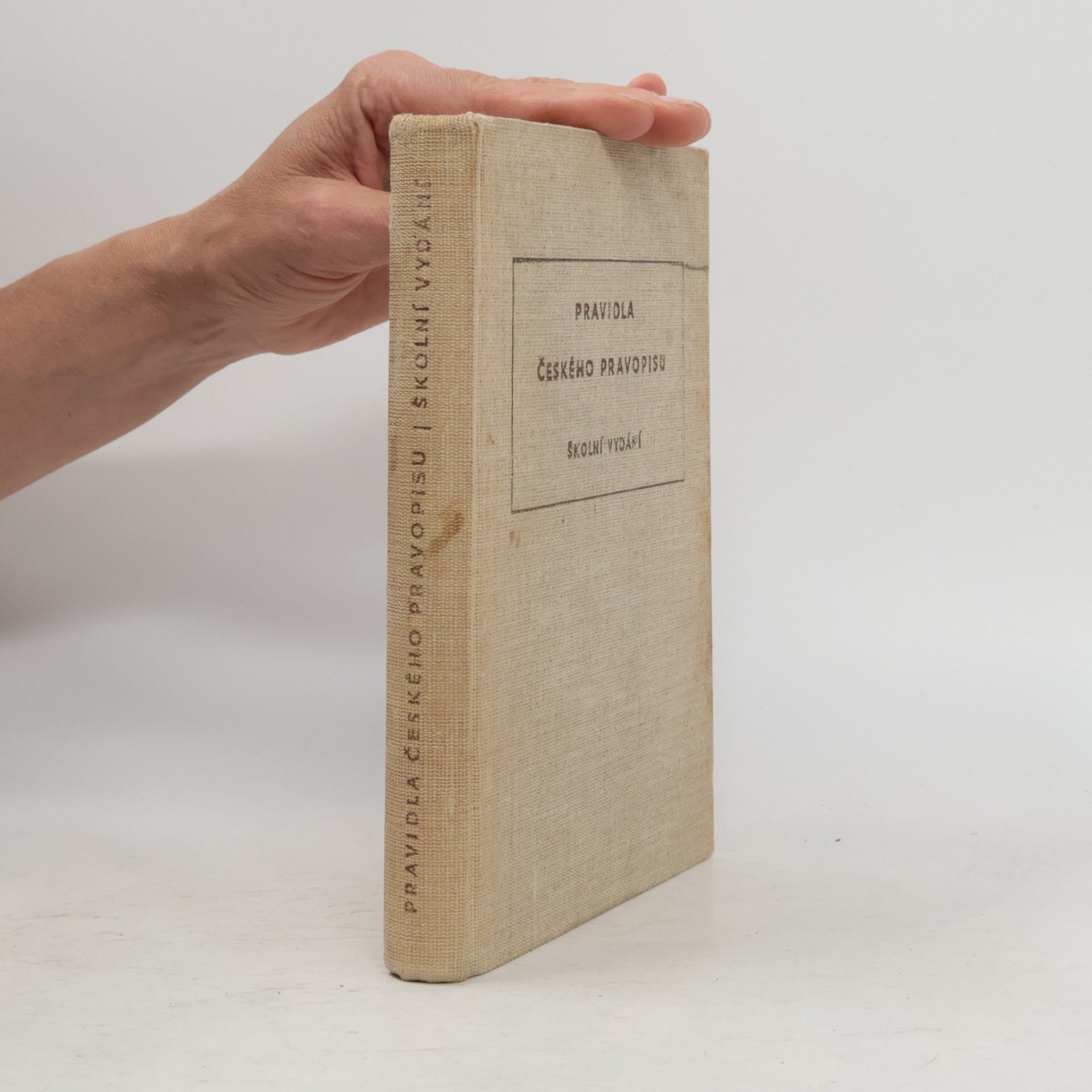 Autores varios Pravidla českého pravopisu. Školní vydání