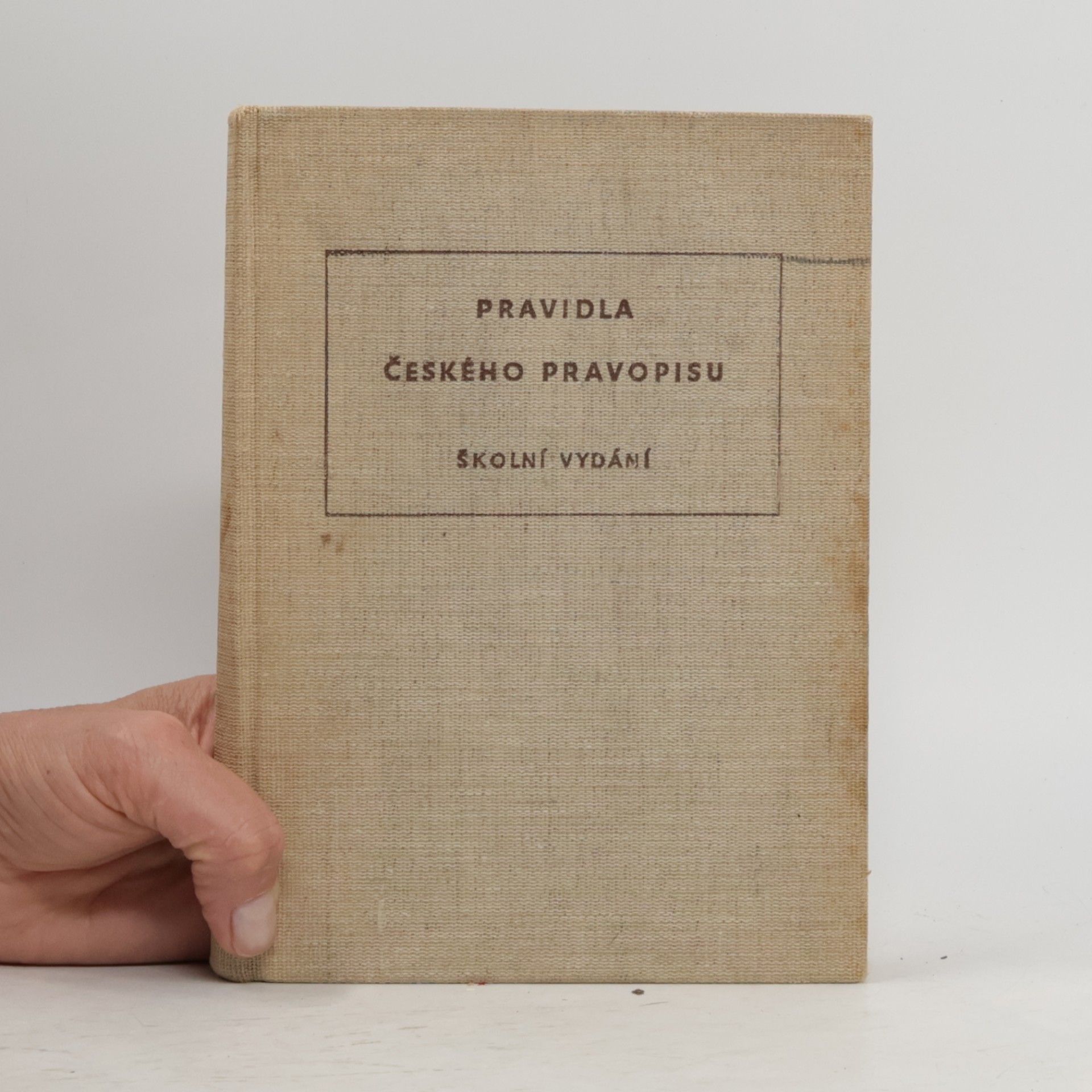 Autores varios Pravidla českého pravopisu. Školní vydání