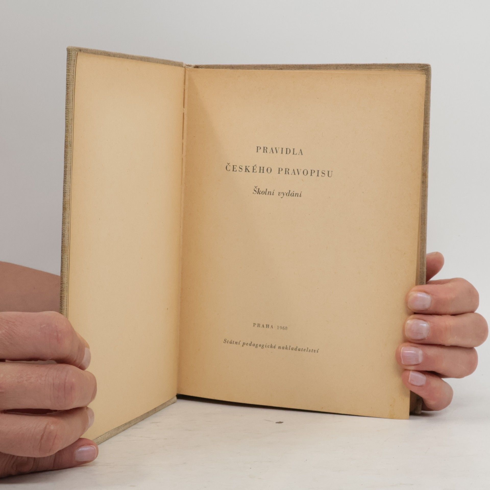 Autores varios Pravidla českého pravopisu. Školní vydání
