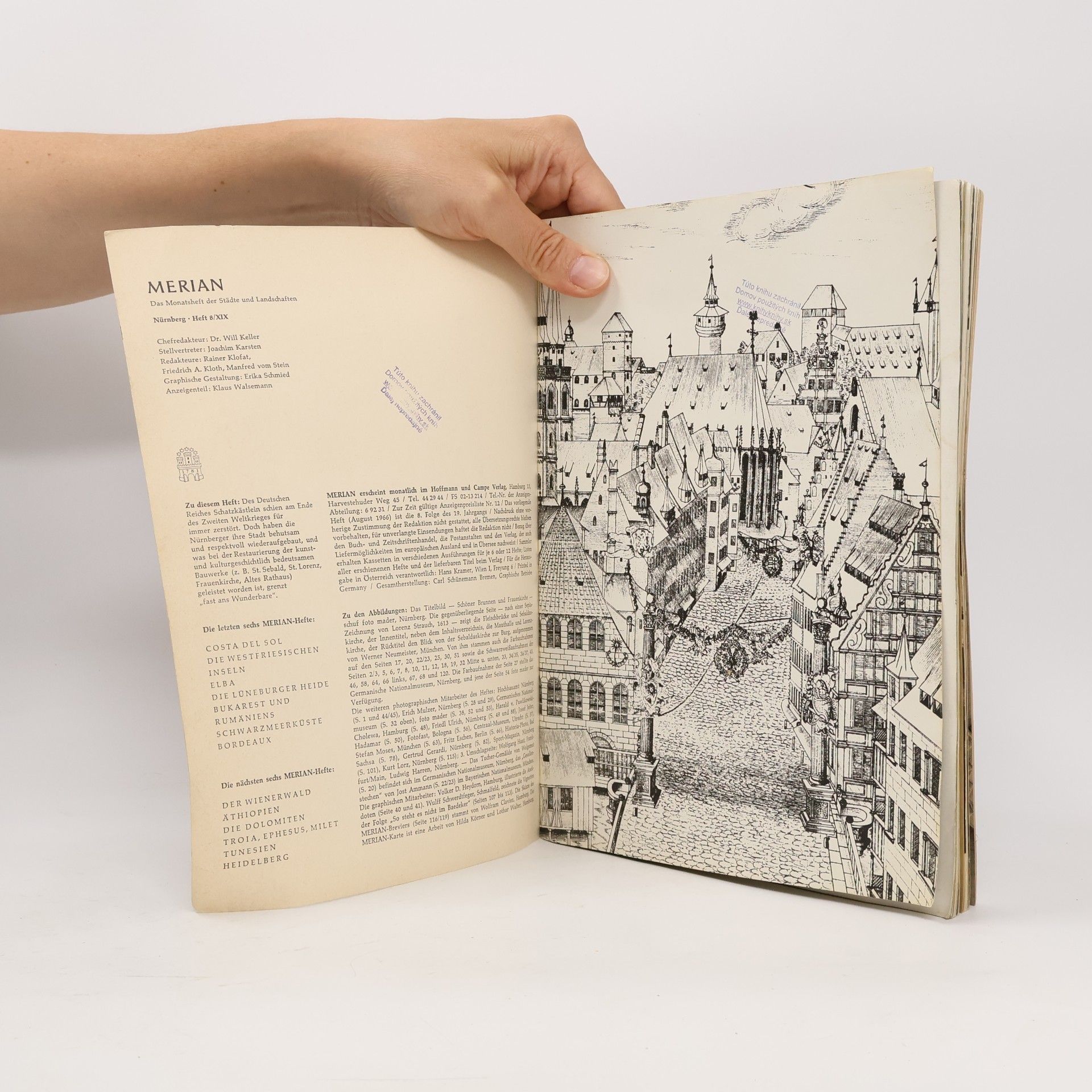 Autorenkollektiv Merian Nürnberg 8/XIX