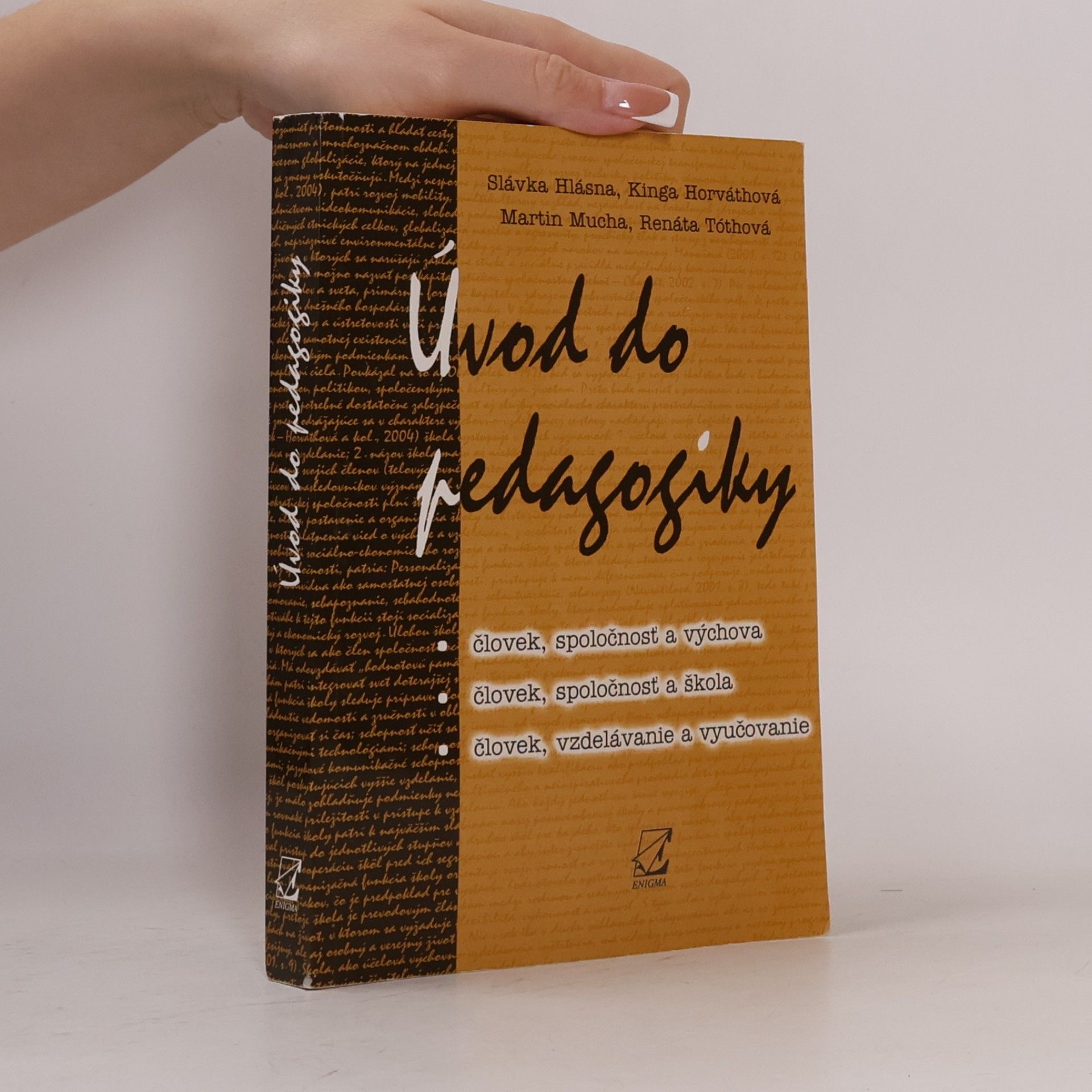 Slávka Hlásna Úvod do pedagogiky