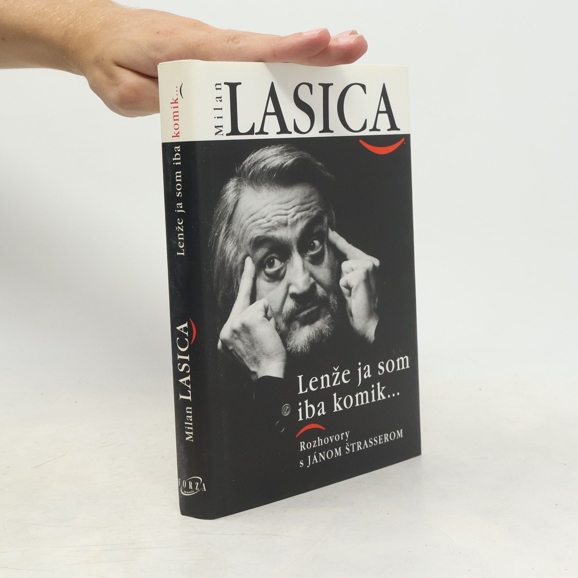 Ján Štrasser Lenže ja som iba komik. Rozhovory s Jánom Štrasserom