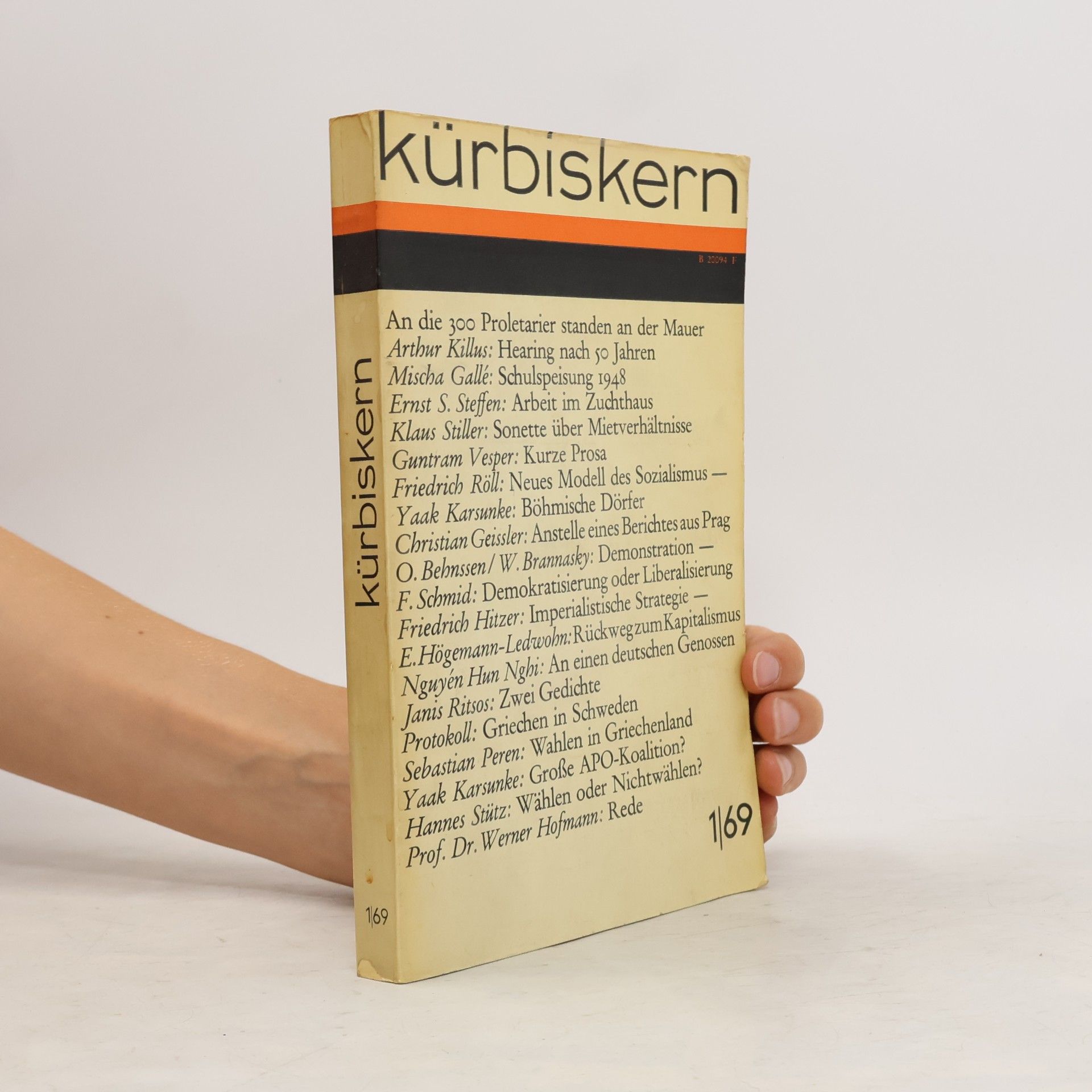 Manfred Vosz Kürbiskern Songbuch