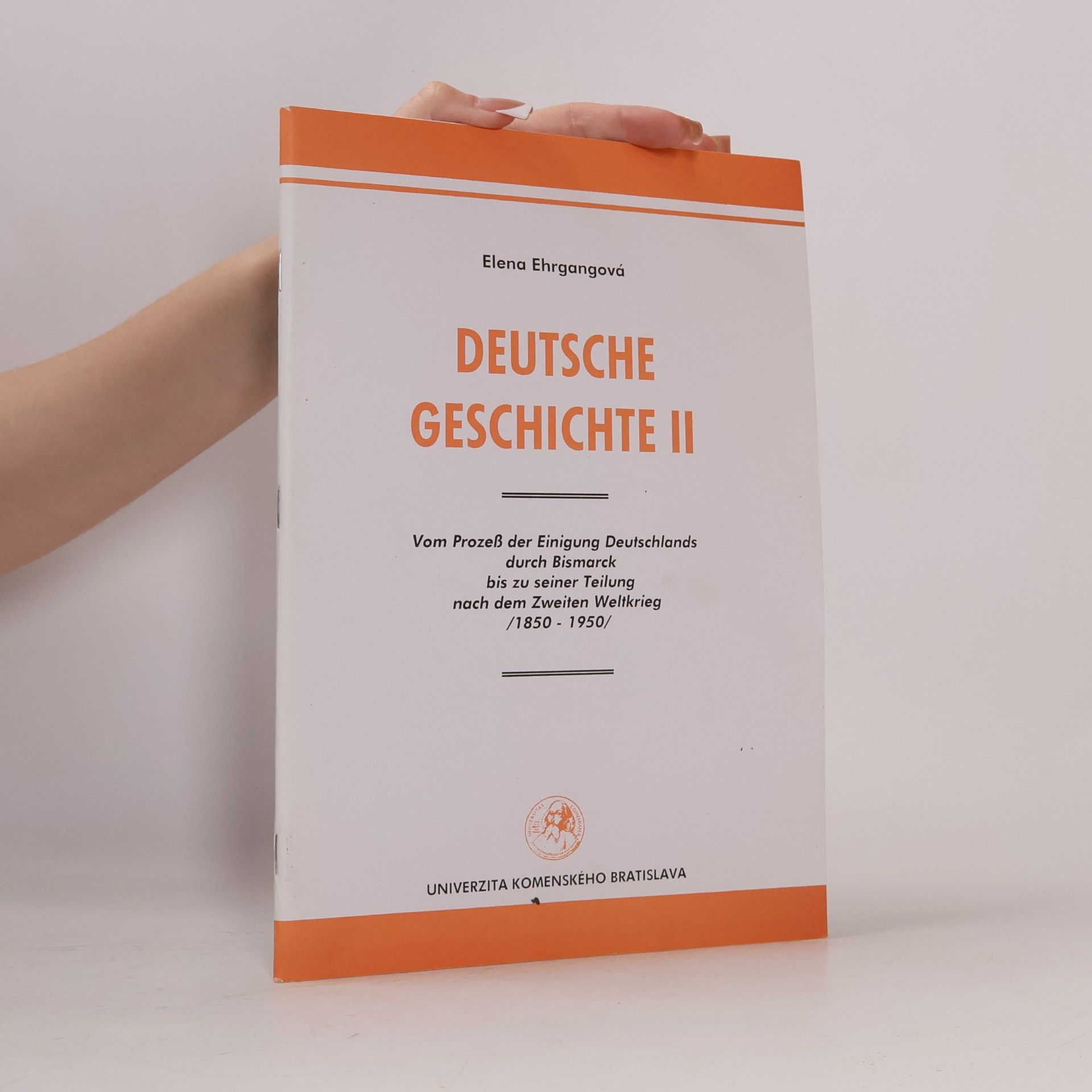 Elena Ehrgangová Deutsche Geschichte II