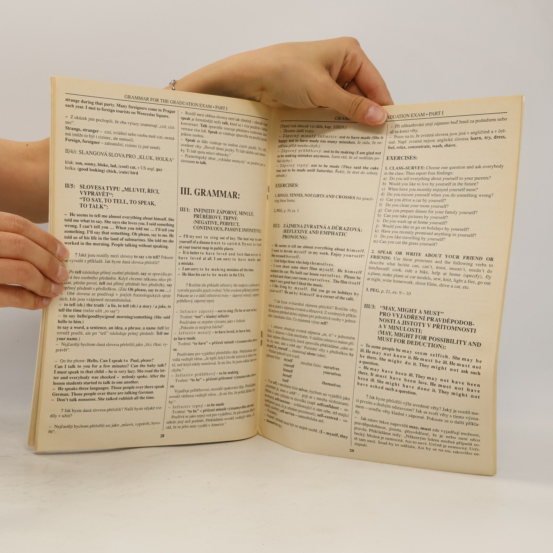 Jana Odehnalová Grammar for the graduation exam. Part I, Lessons 1-5