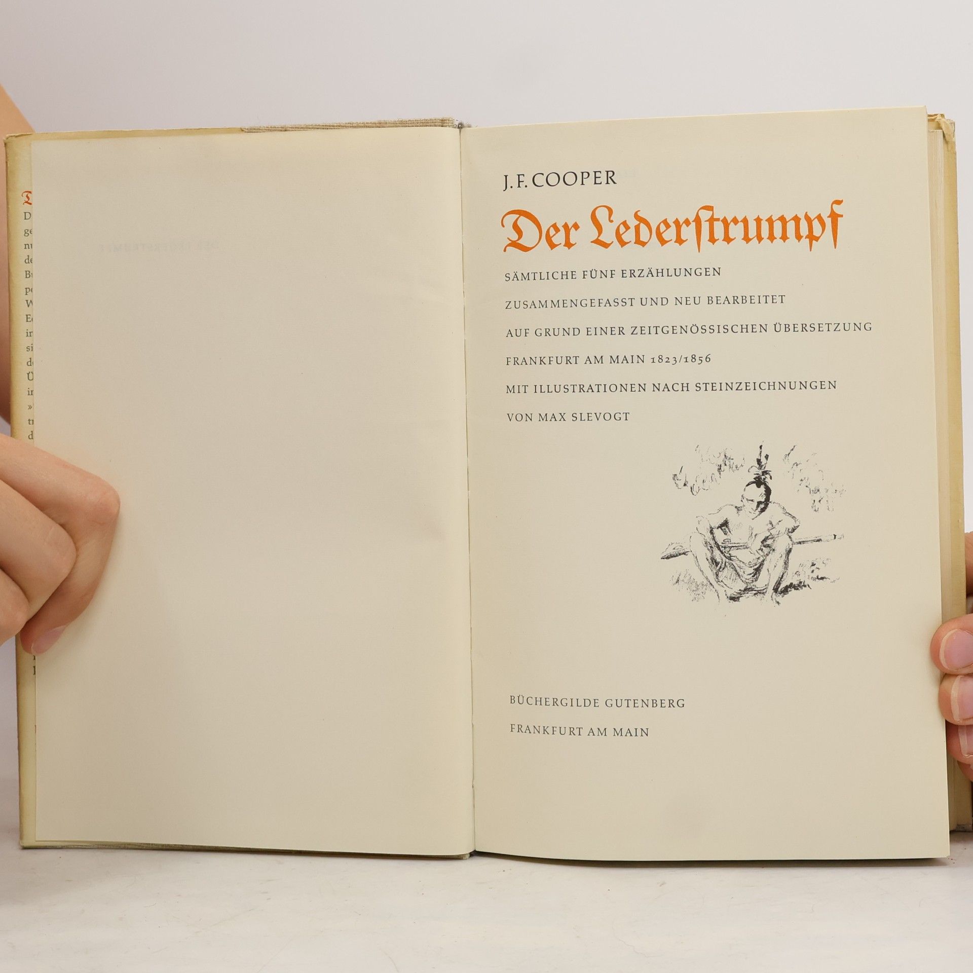 James Fenimore Cooper Der Lederstrumpf