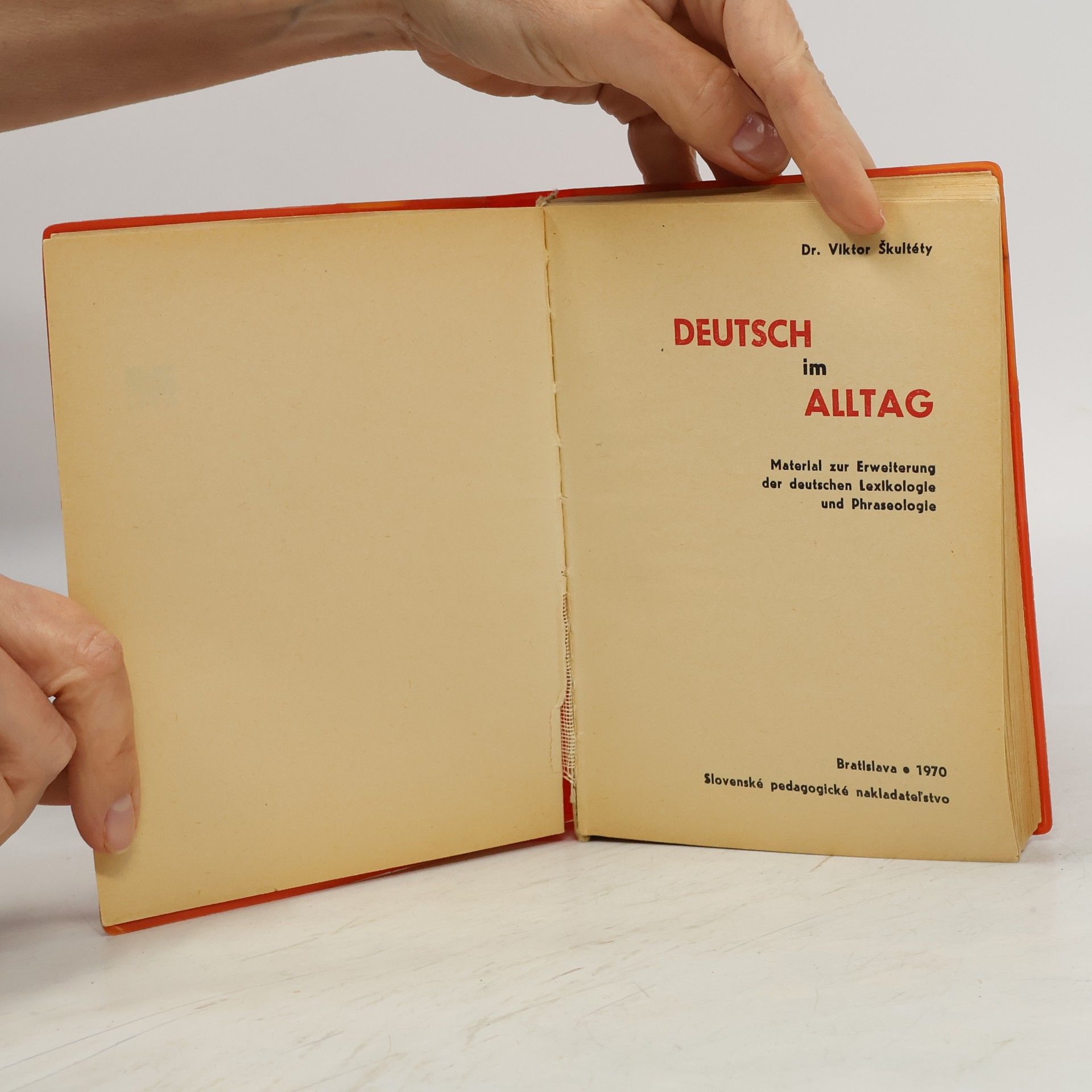 Viktor Škultéty Deutsch im Alltag