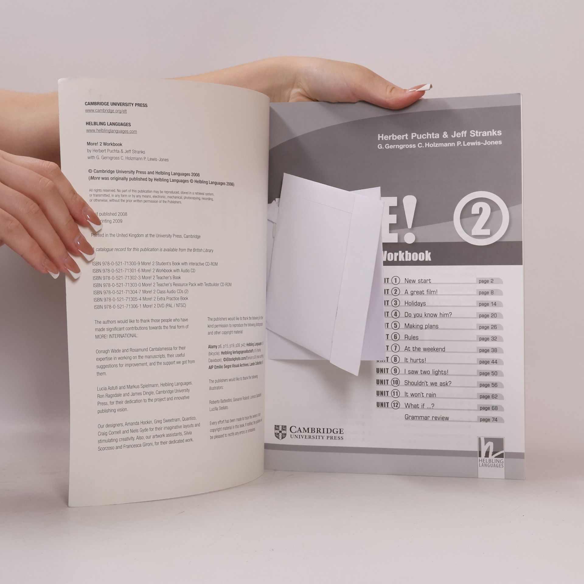 Herbert Puchta More! 2: Workbook with Audio CD