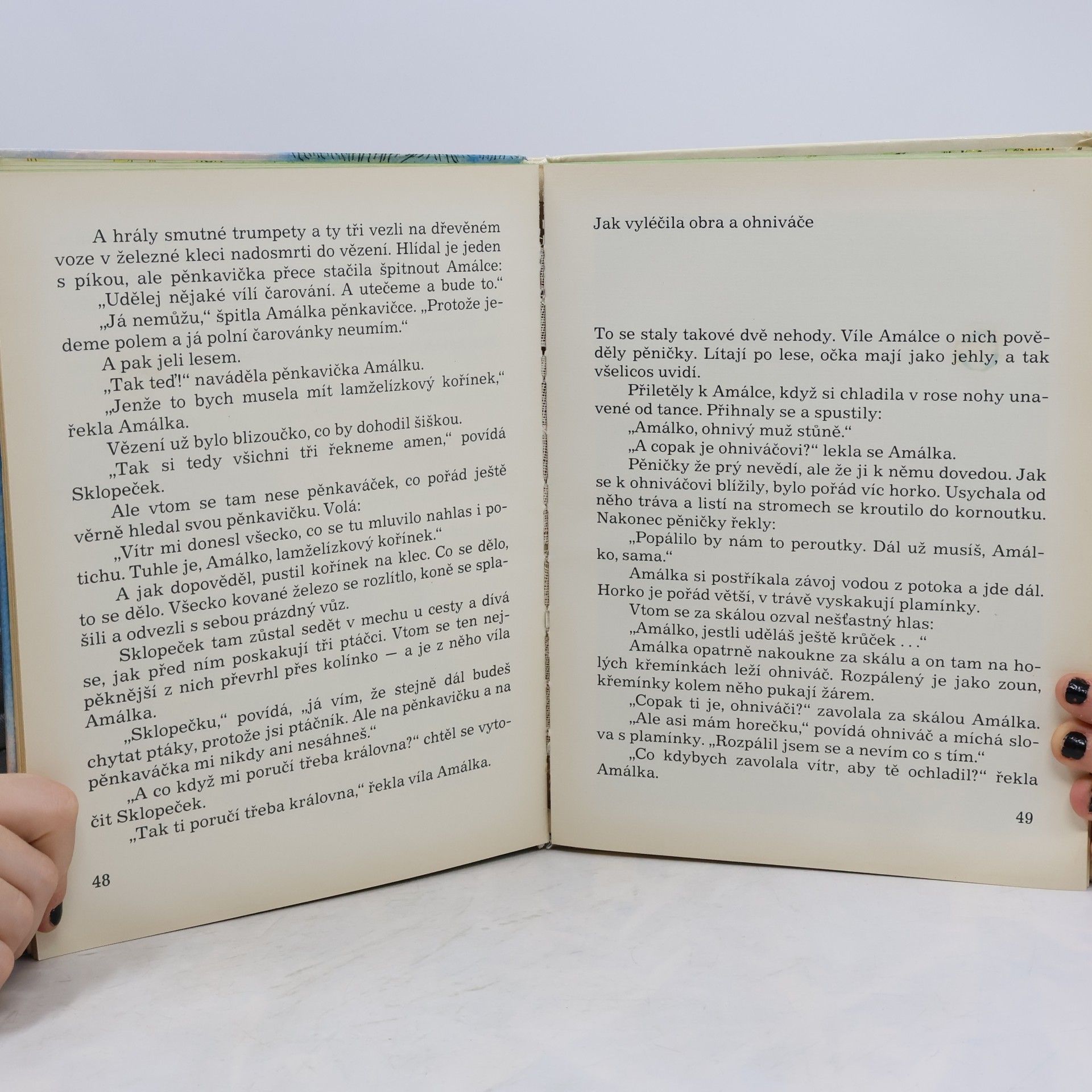 Václav Čtvrtek O víle Amálce a žabce Márince